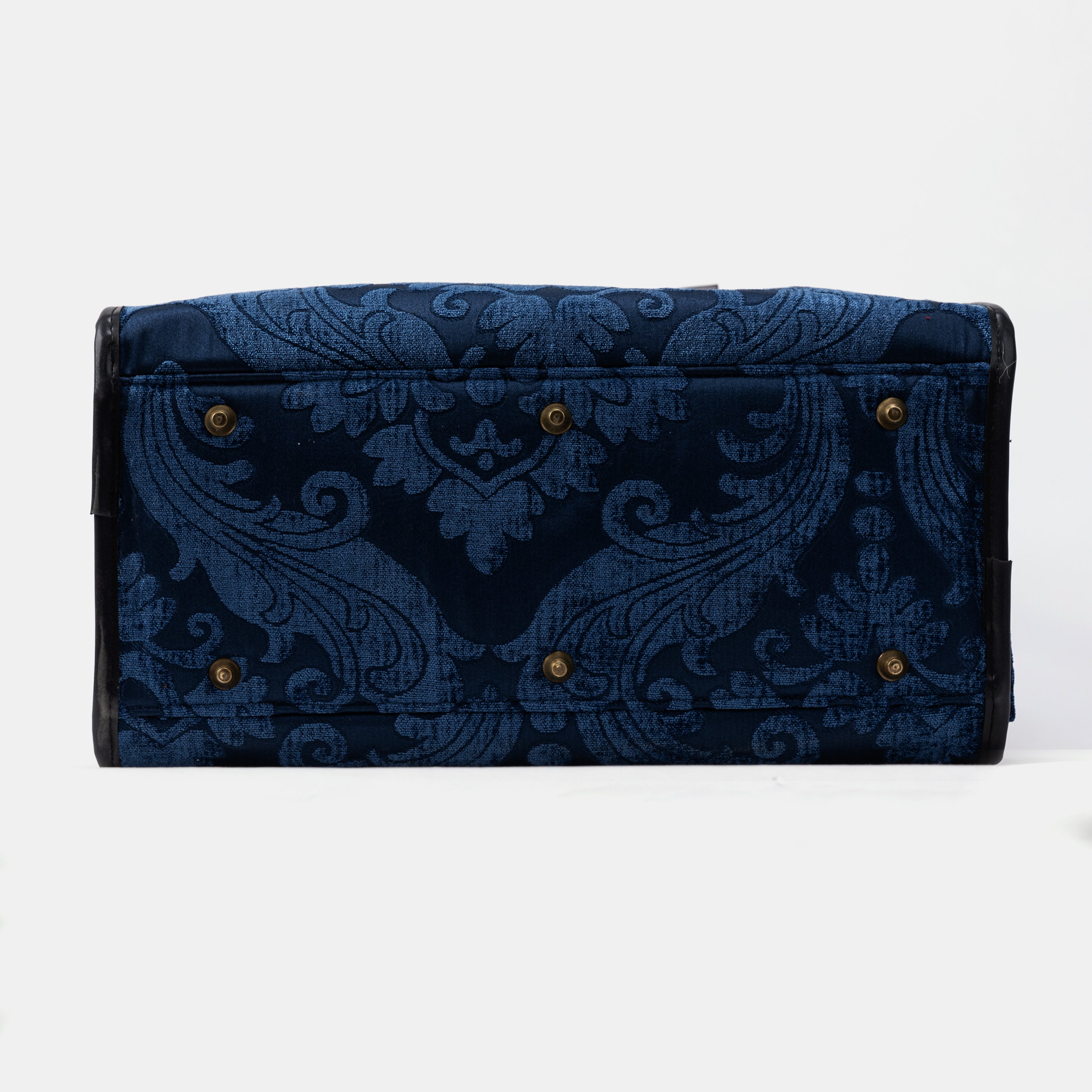 Travel Dog Carrier Bag Queen Royal Blue Bottom