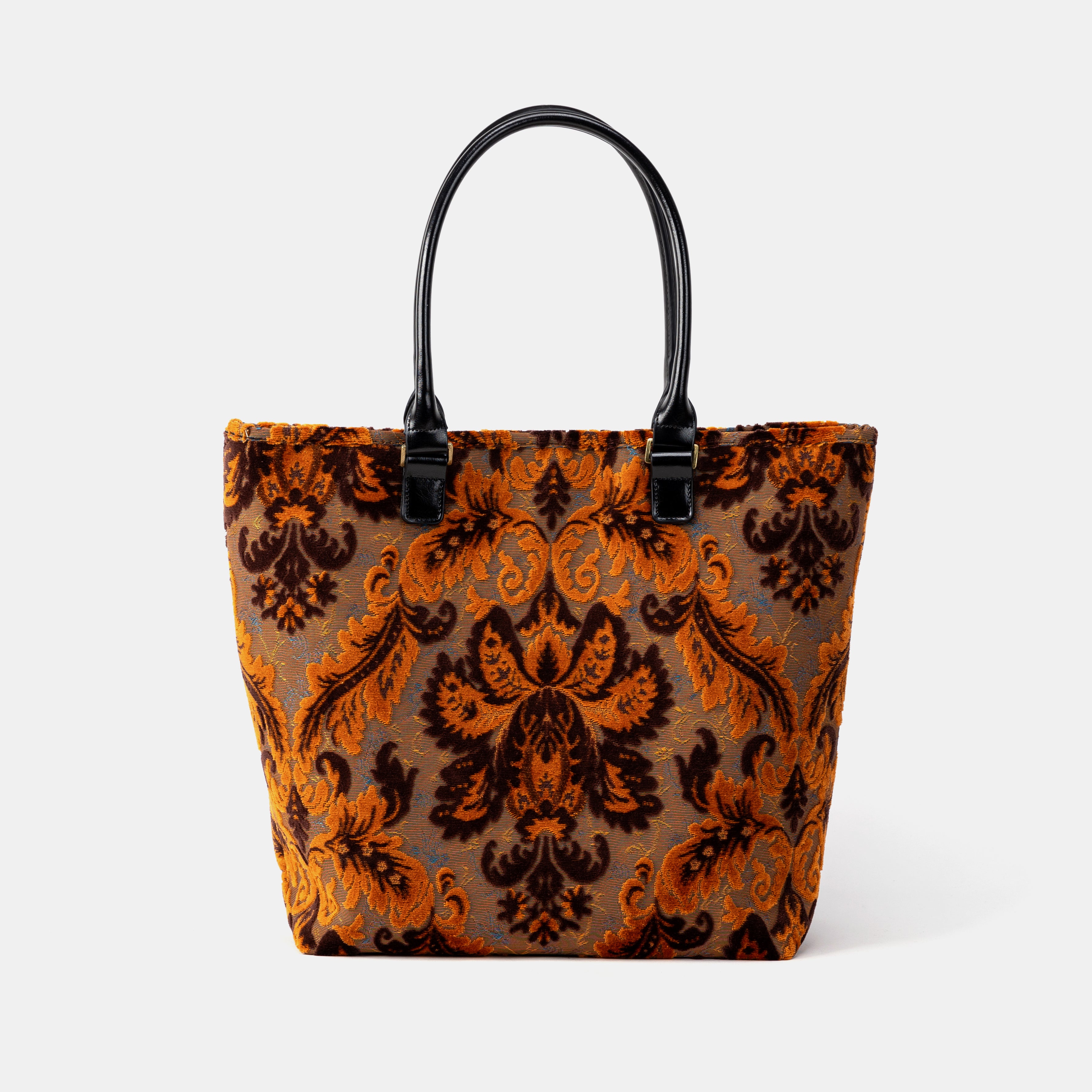 Burnout Velvet Revival Sienna Carpet Tote Shopper back