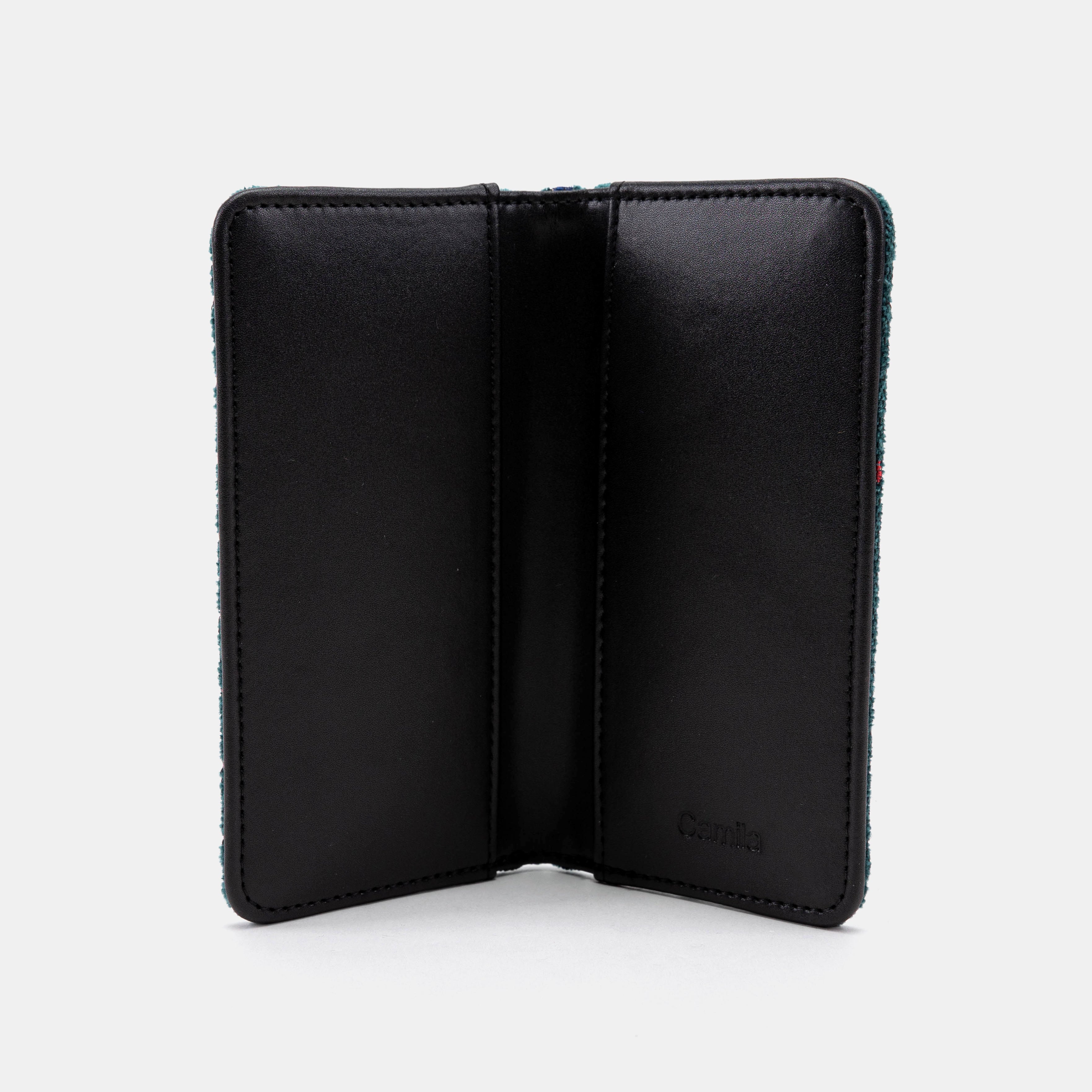 PDX Portland Airport Checkbook Cover open