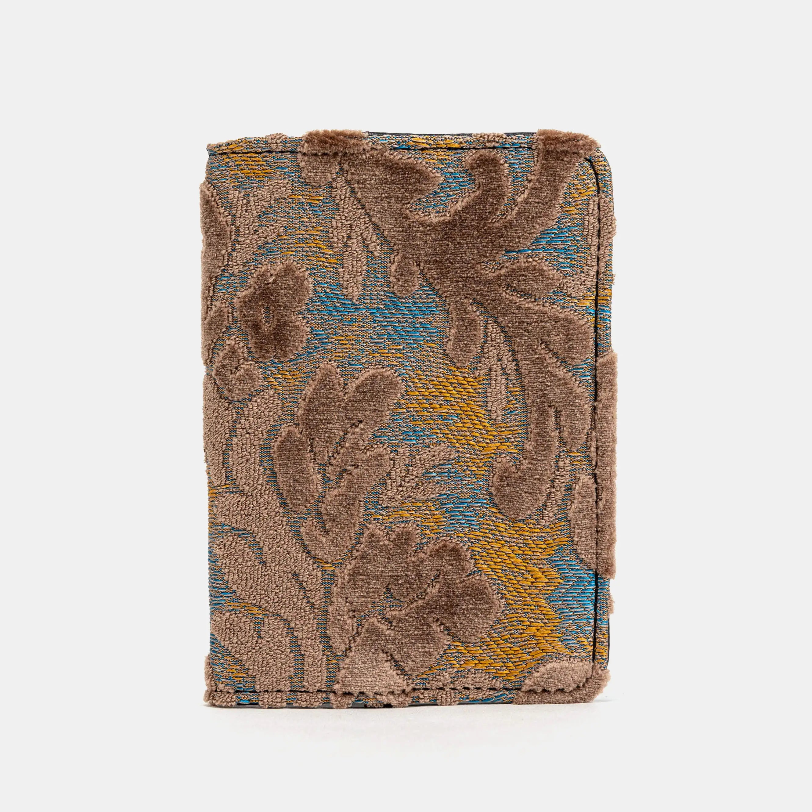 Burnout Velvet Camel Passport Cover of America main