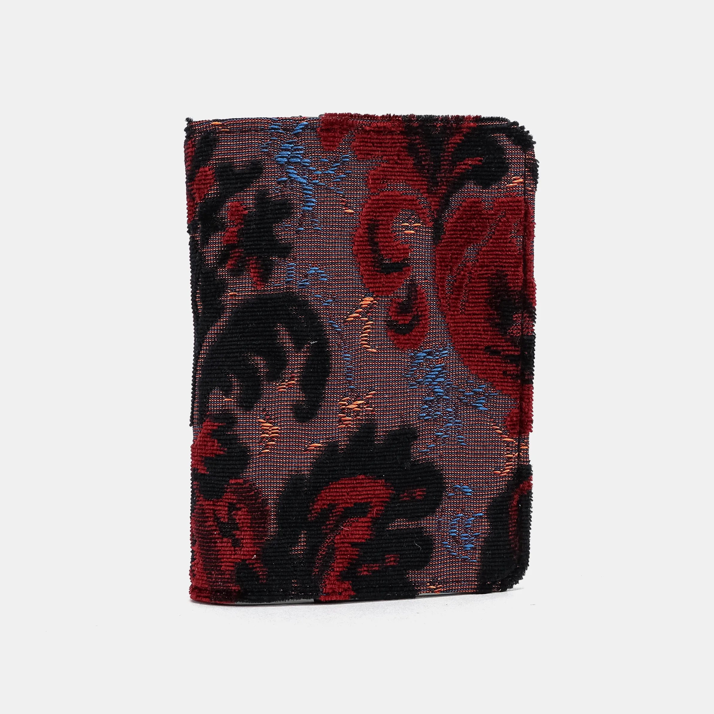 Burnout Velvet Revival Sephia Passport Cover