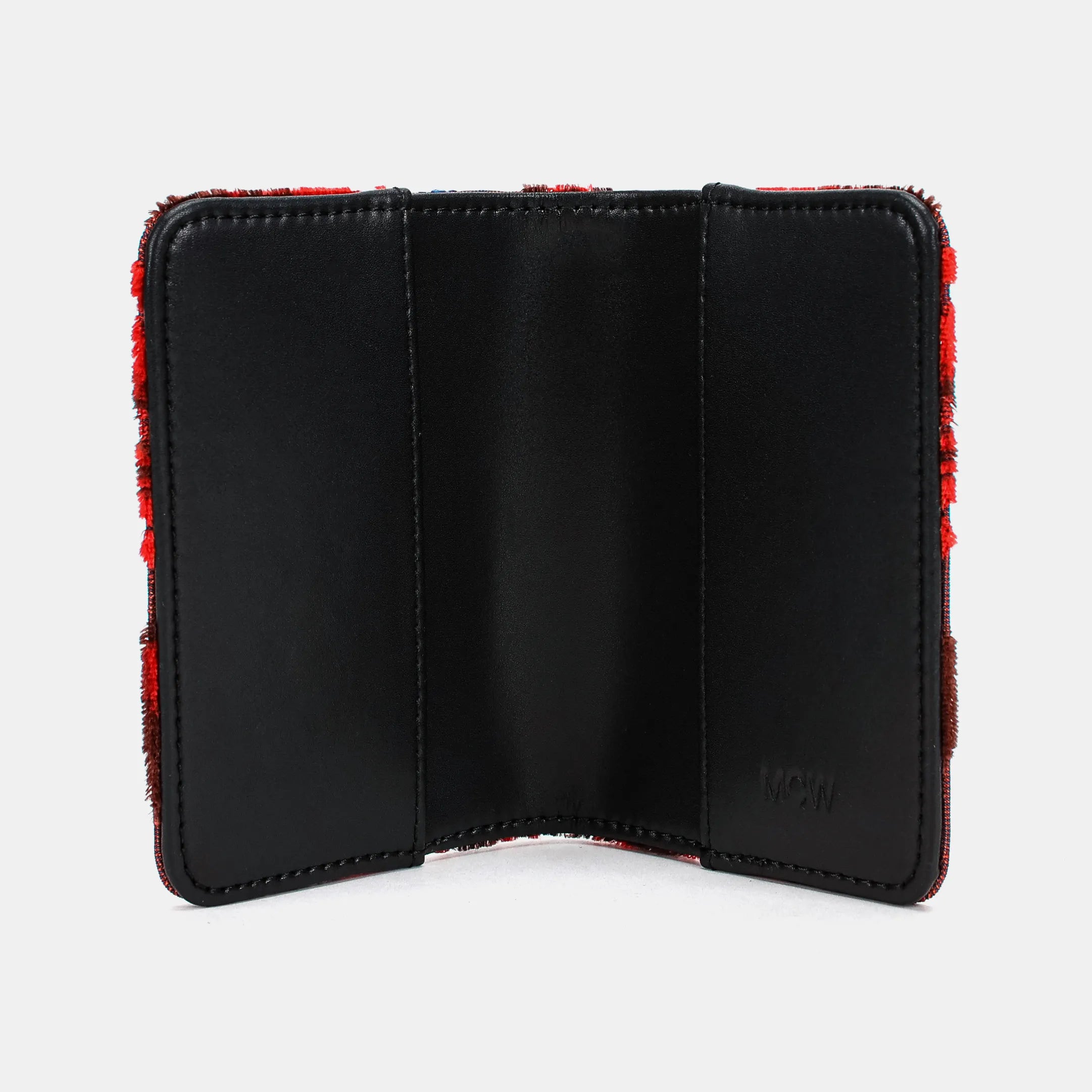 Burnout Velvet Revival Scarlet Passport Cover