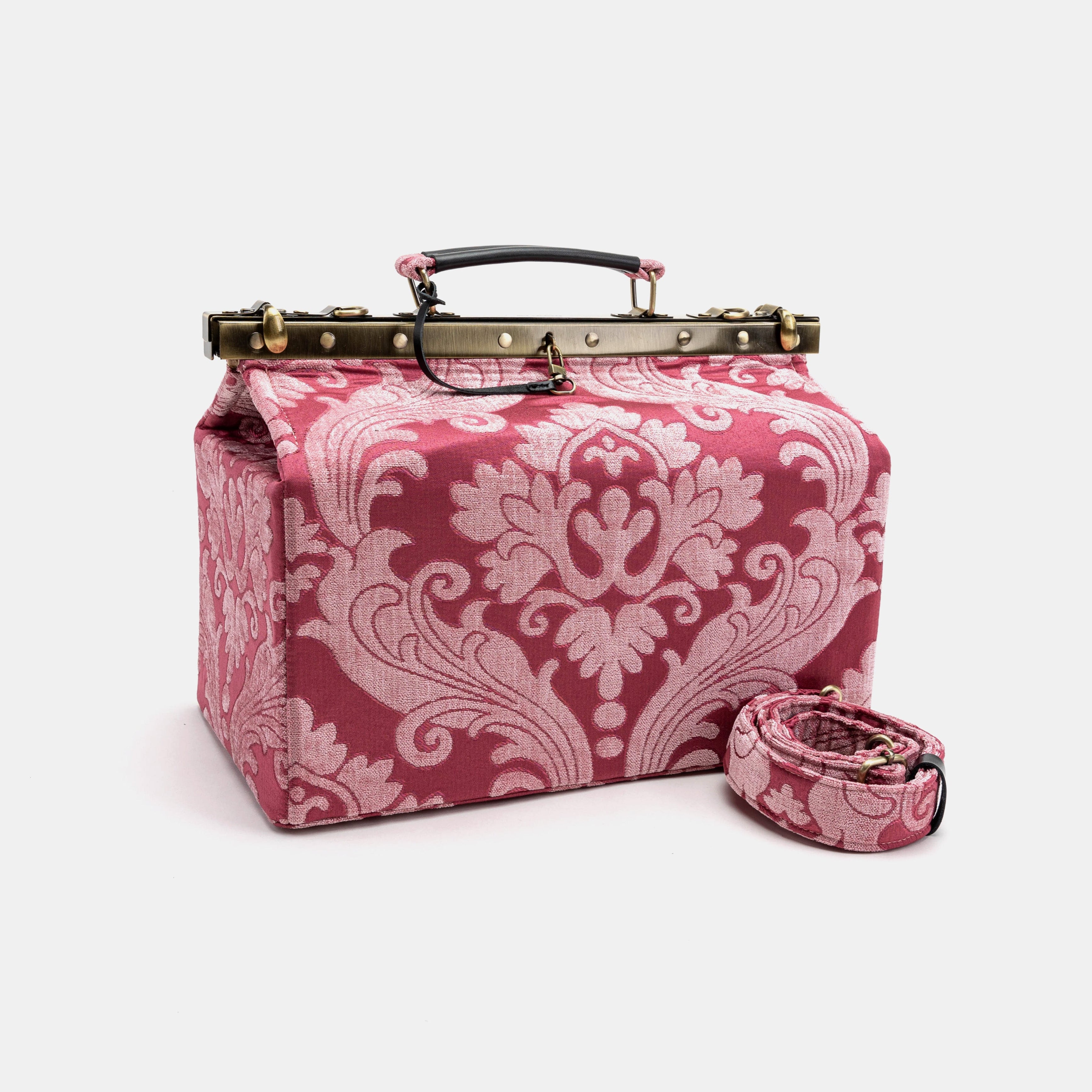 Queen Rose Pink Genevieve Carpet Gladstone Bag main