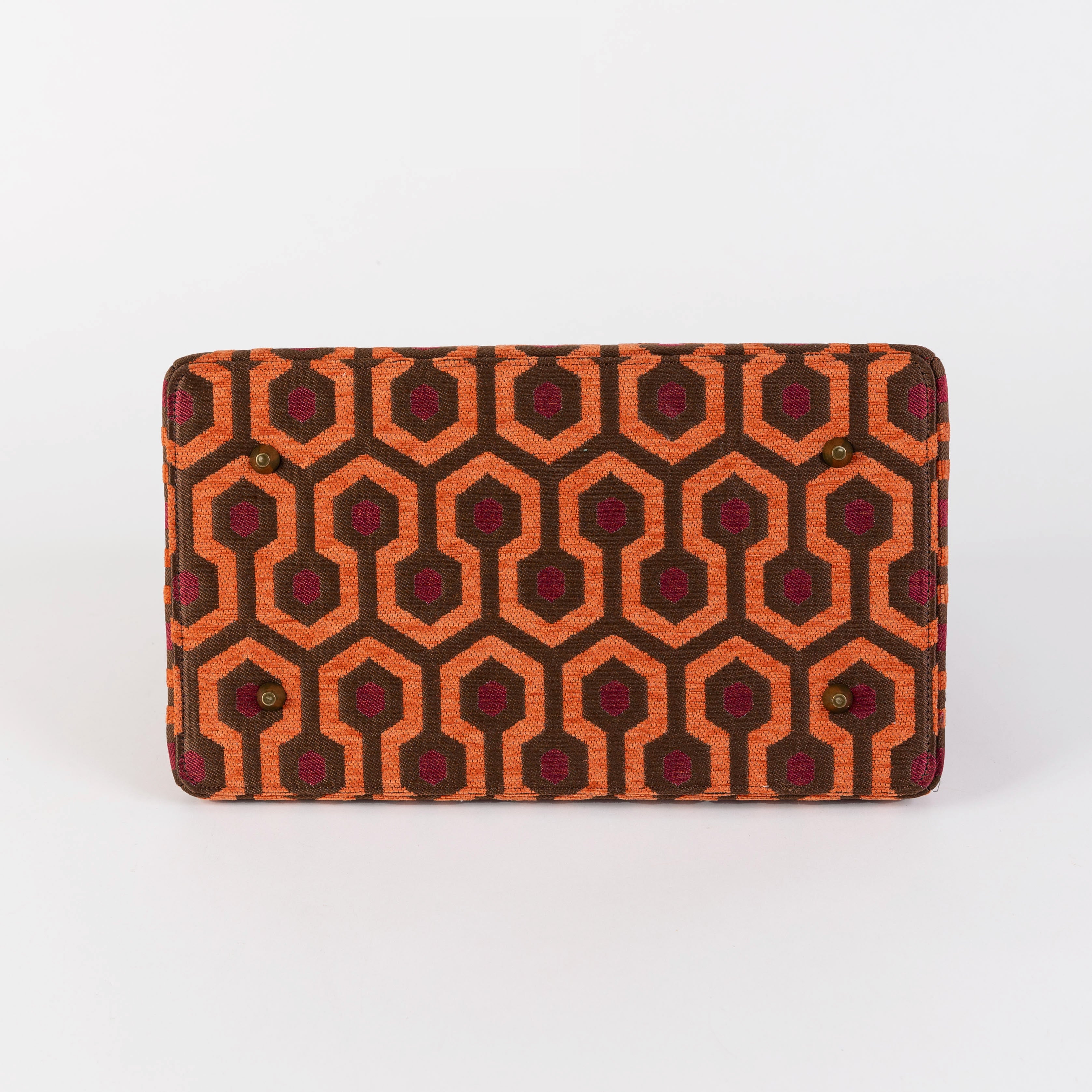 "The Shining" Overlook Hotel Celine Carpet Gladstone Bag Doctor Bag of America Carpetbagger bottom