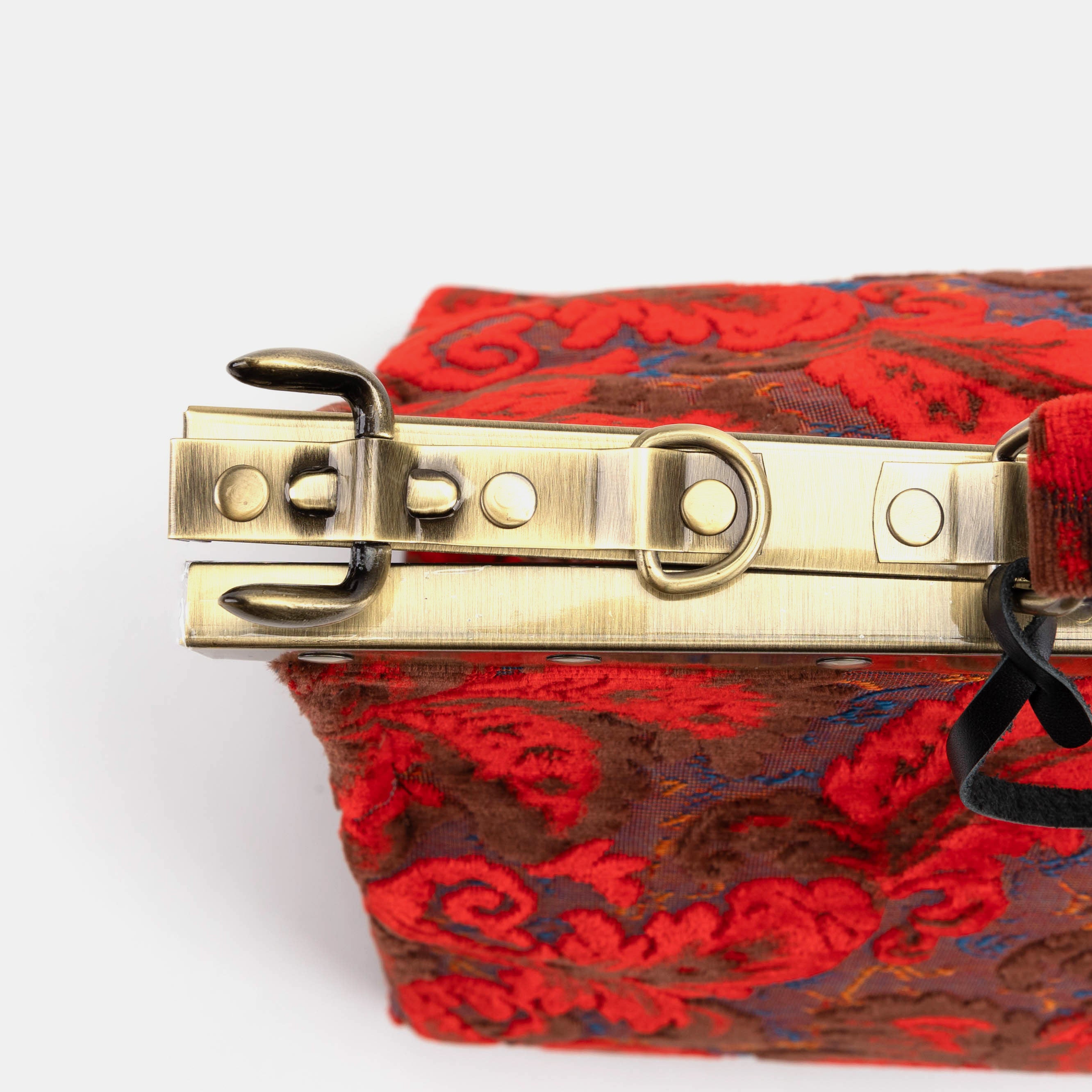 Burnout Velvet Revival Scarlet Celine Carpet Gladstone Bag of America frame