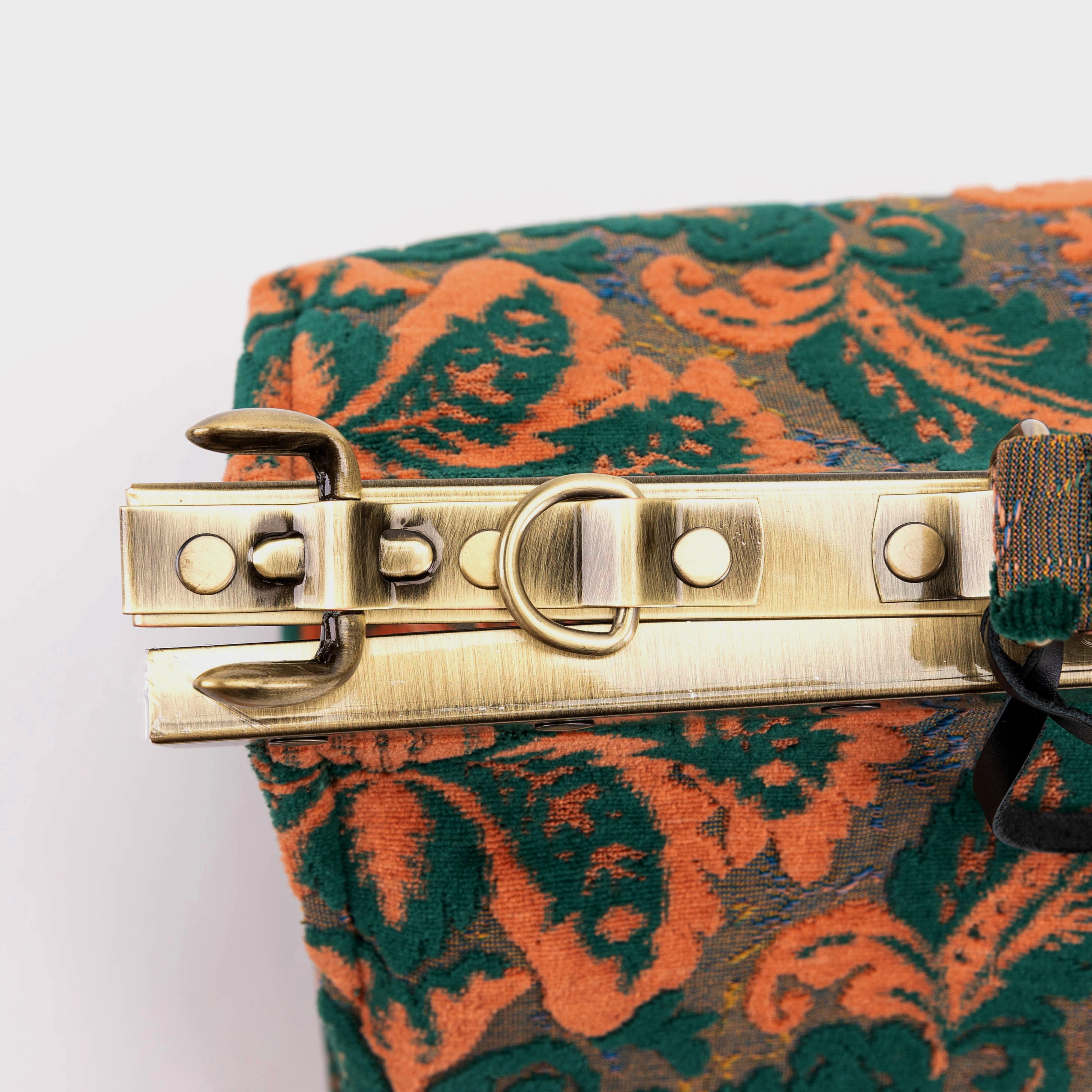 Burnout Velvet Revival Jade Celine Carpet Gladstone Bag of America frame