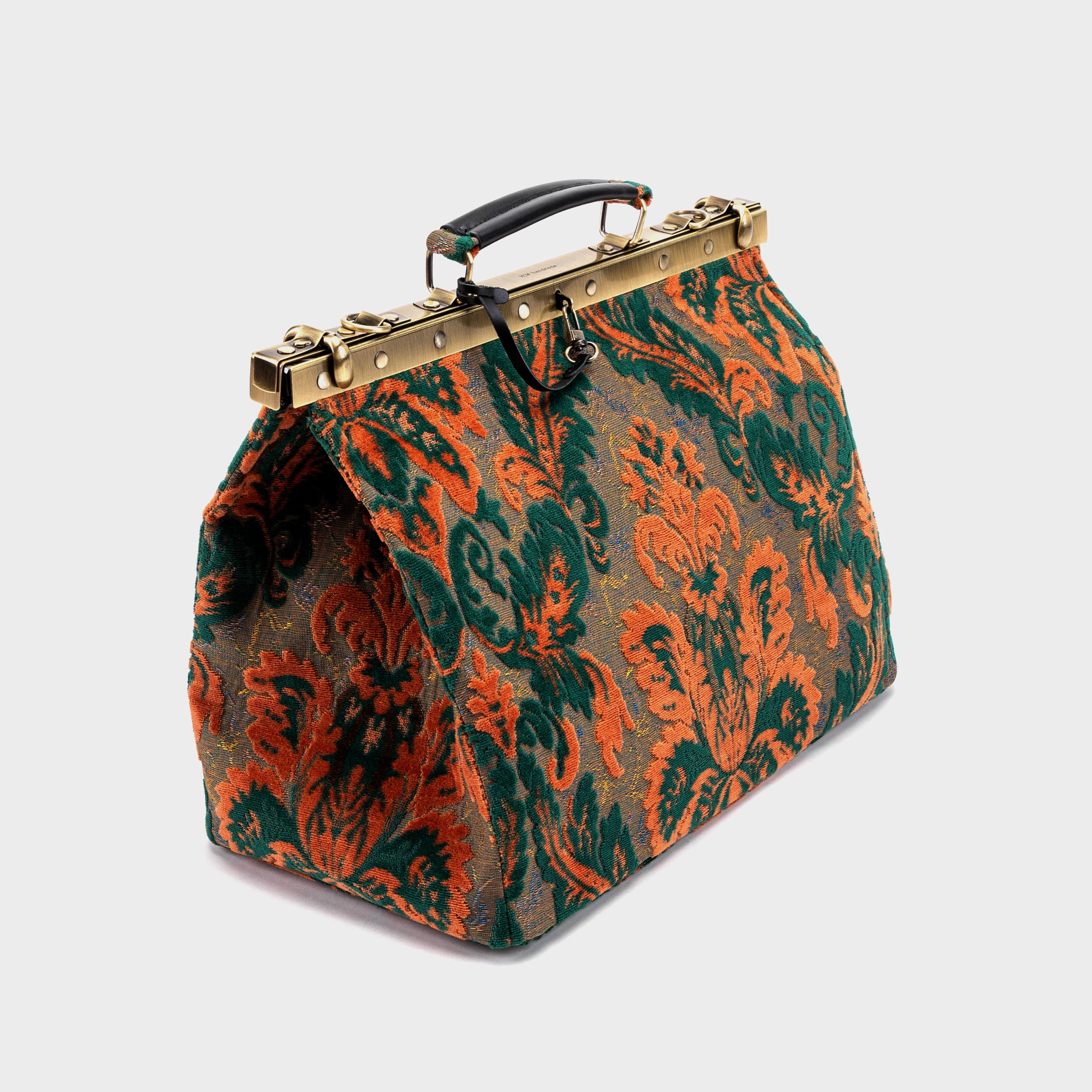 Burnout Velvet Revival Jade Celine Carpet Gladstone Bag of America front side