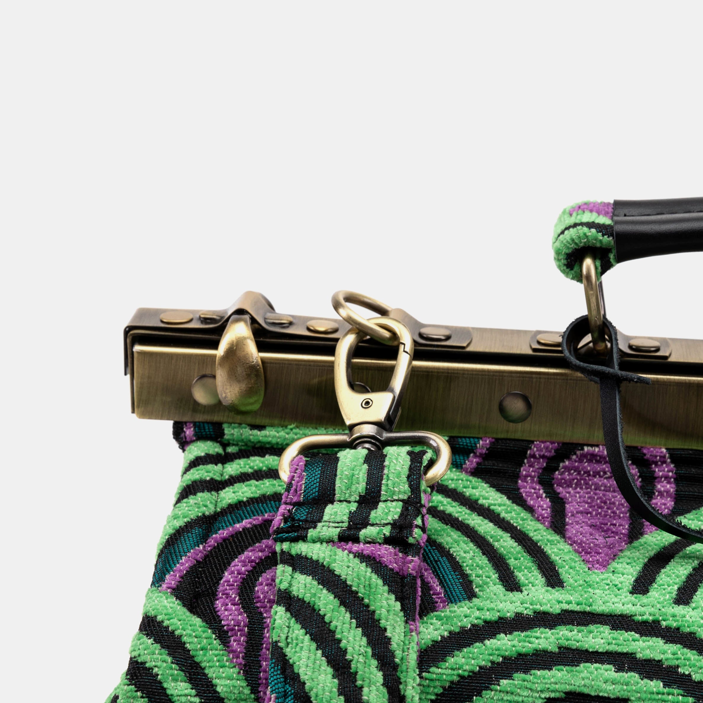 Room 237 The Shining Overlook Hotel Genevieve Carpet Gladstone Bag clasp