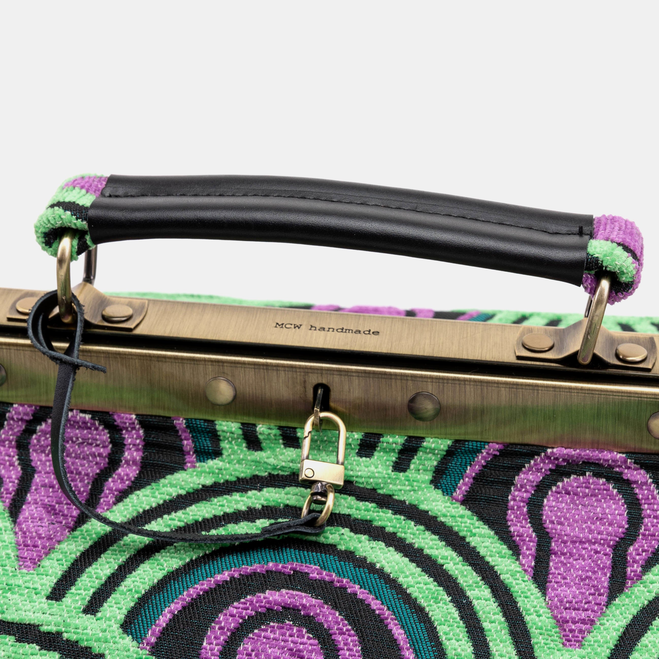 Room 237 The Shining Overlook Hotel Genevieve Carpet Gladstone Bag logo