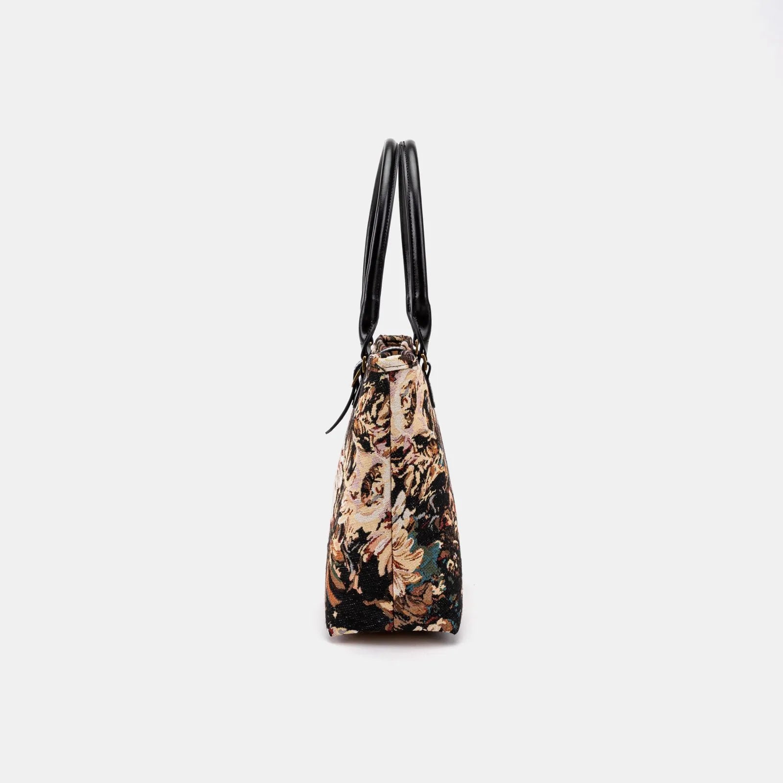 Blooming Daisy Black Everyday Tote