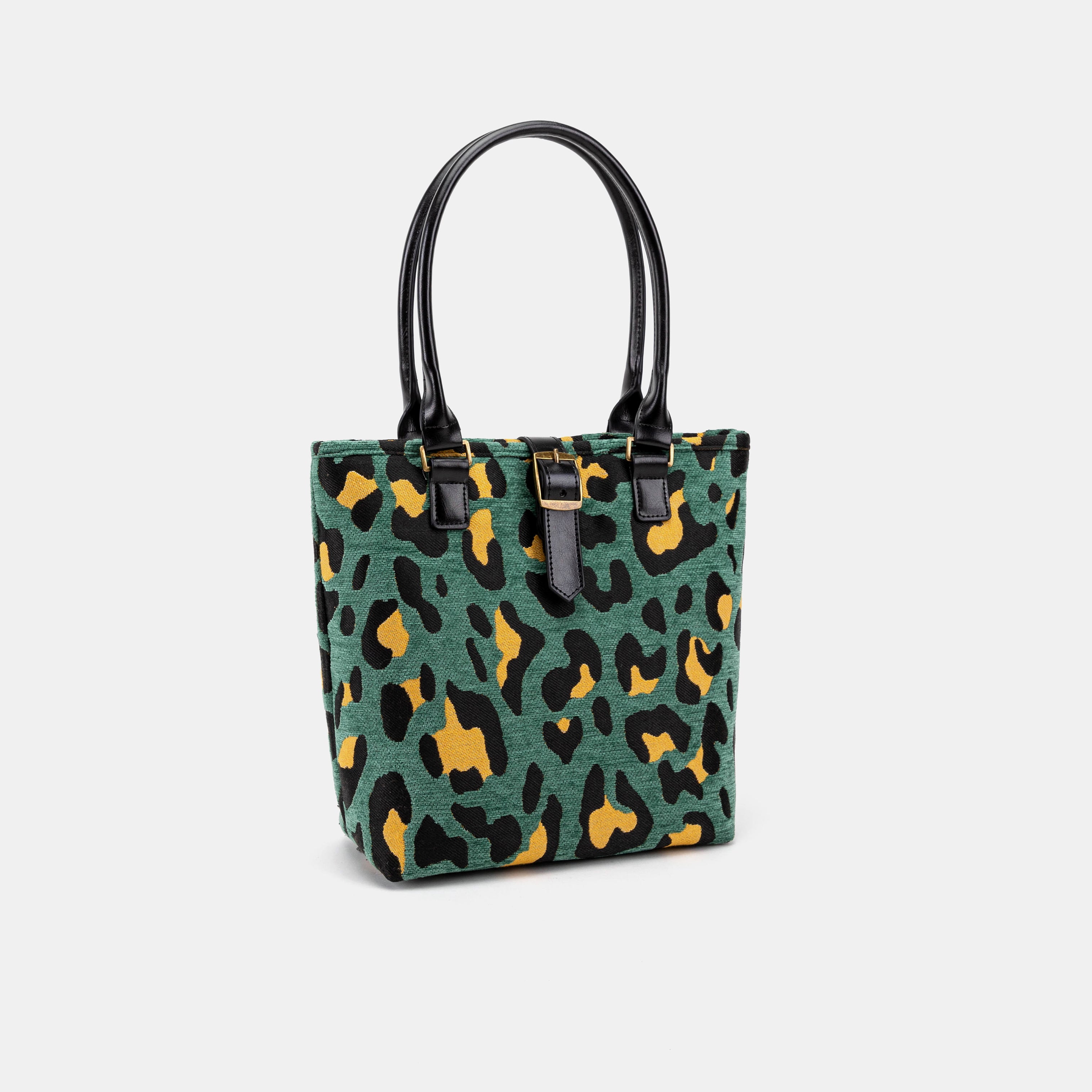 Leopard Green Everyday Tote main