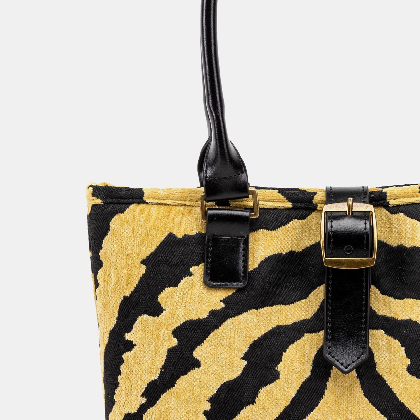 Zebra Daffodil Everyday Tote detail
