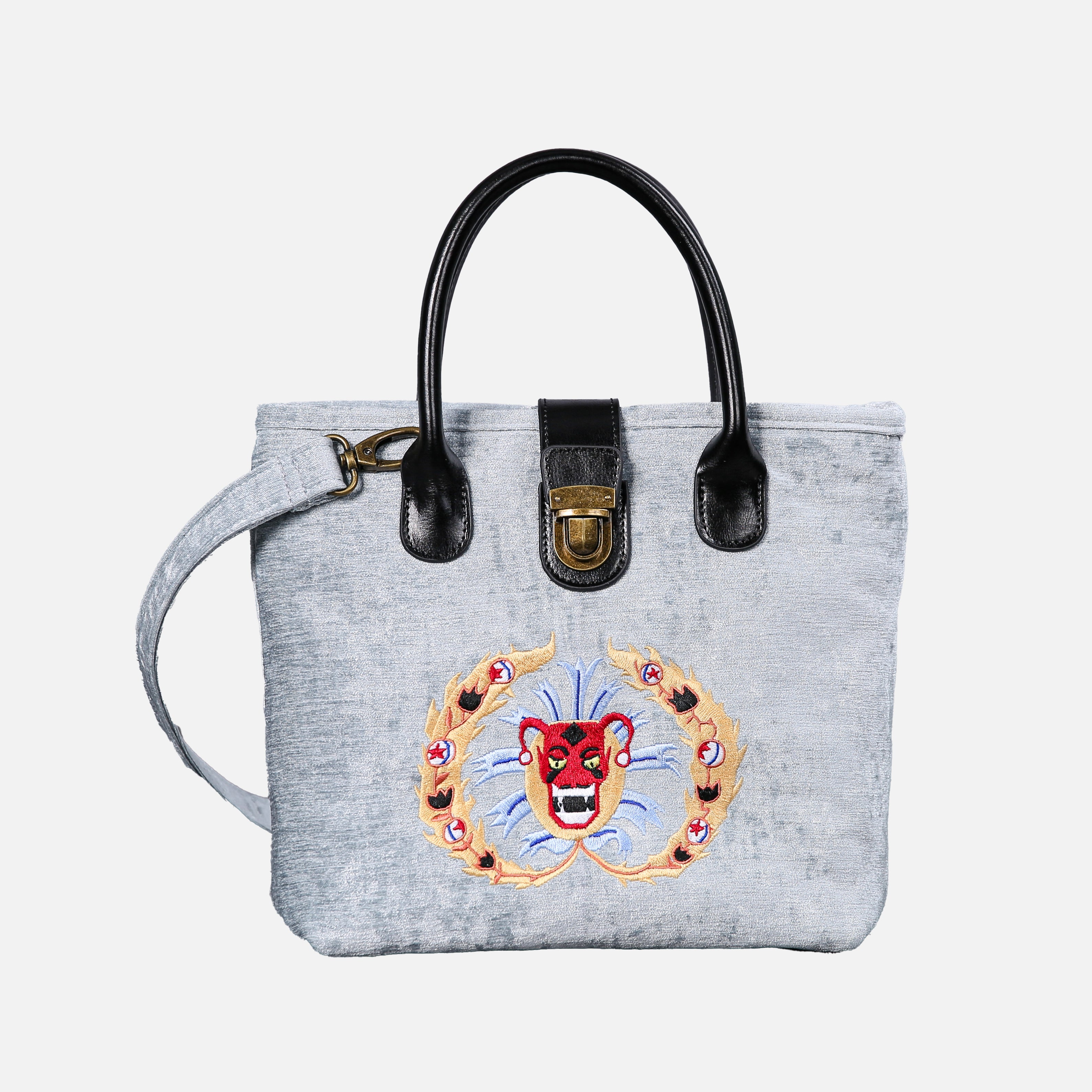 AHS the Devils Mouth Tuck Lock Carpet Satchel carpet bag MCW Handmade
