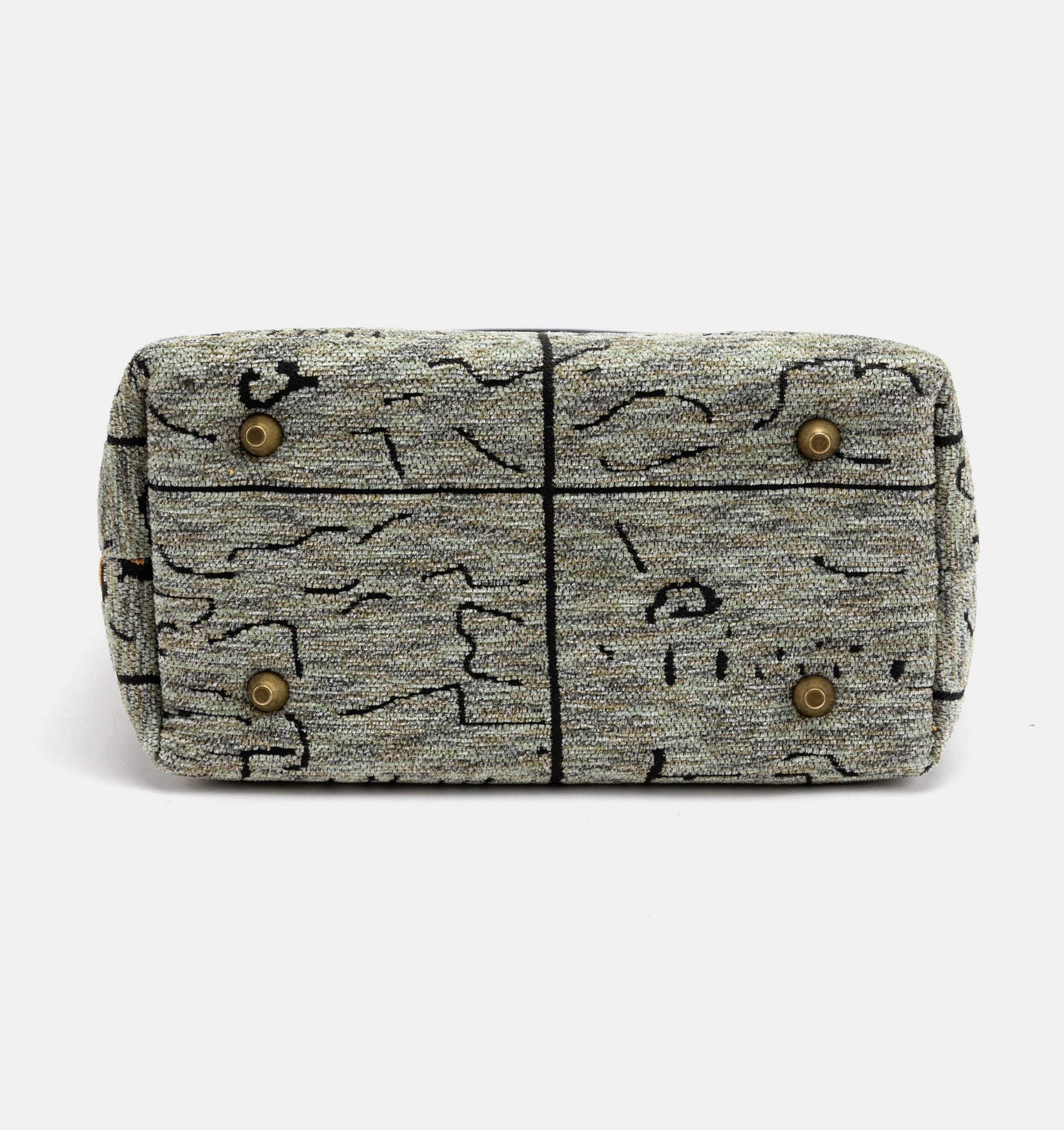 Here Be Dragons Everyday Tote Bag Carpetbagger Carpetbag of America bottom