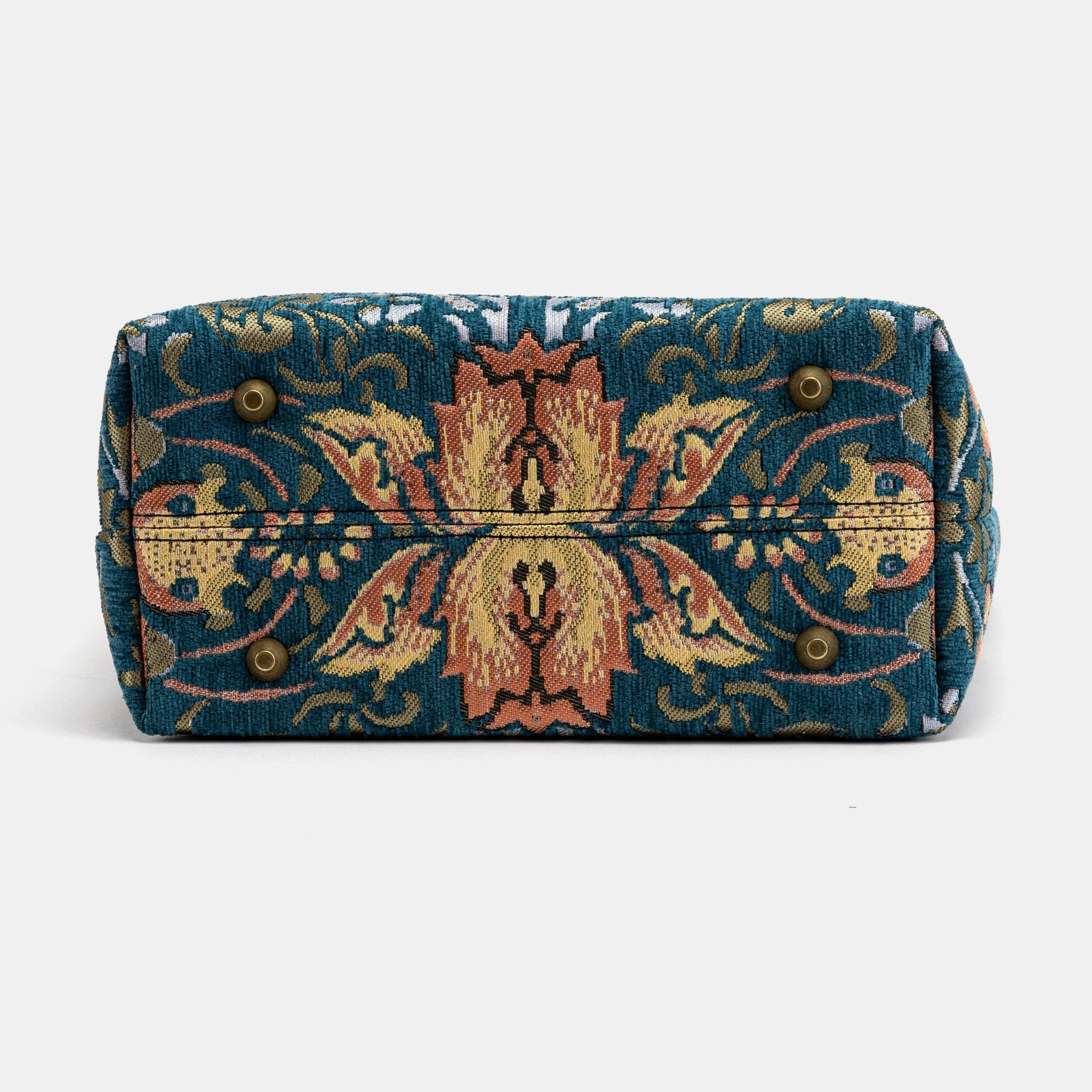 William Morris Strawberry Thief Everyday Tote Bag Carpetbagger Carpetbag of America bottom