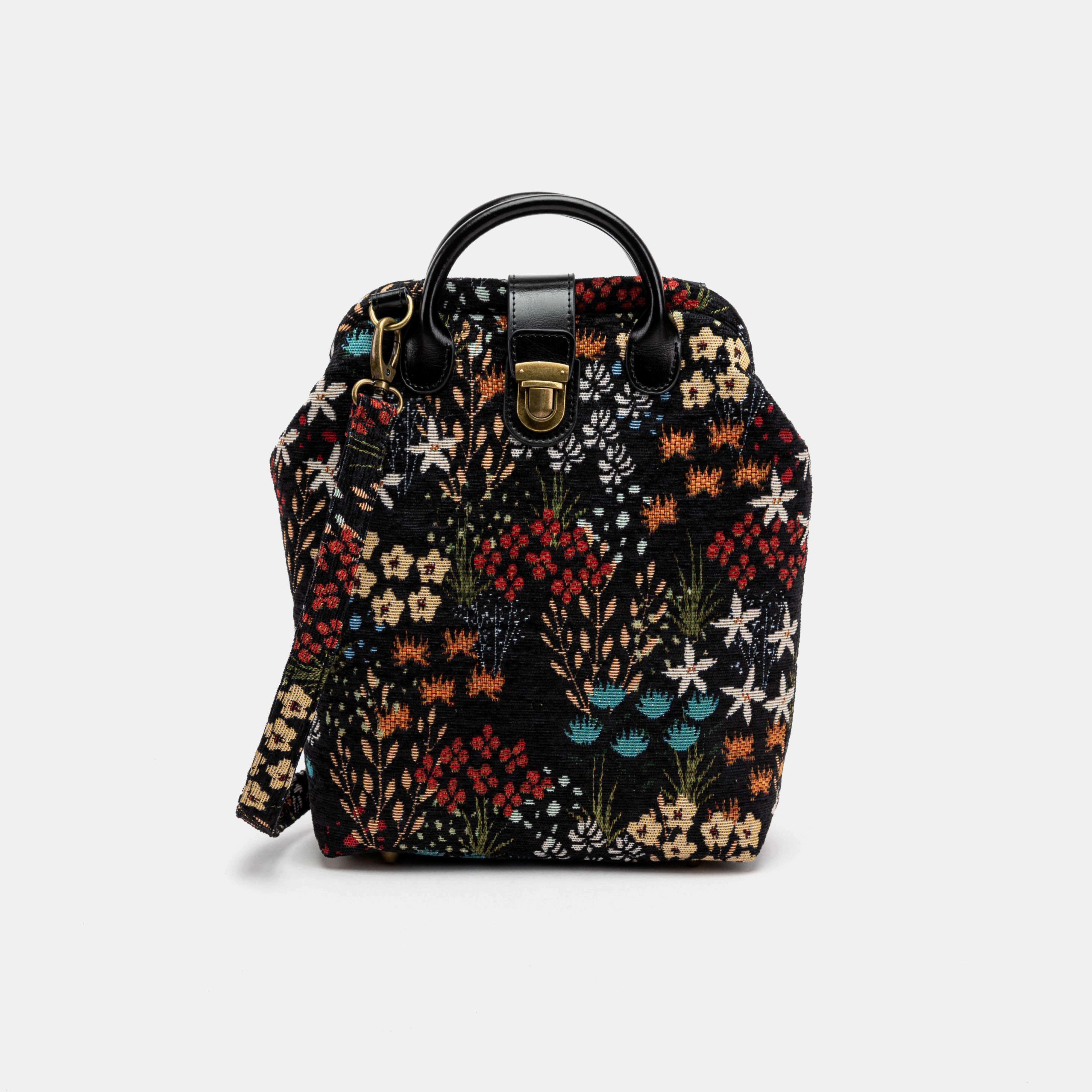 Night Garden Carpet Everyday Backpack Carpetbag of America with shoulder strap