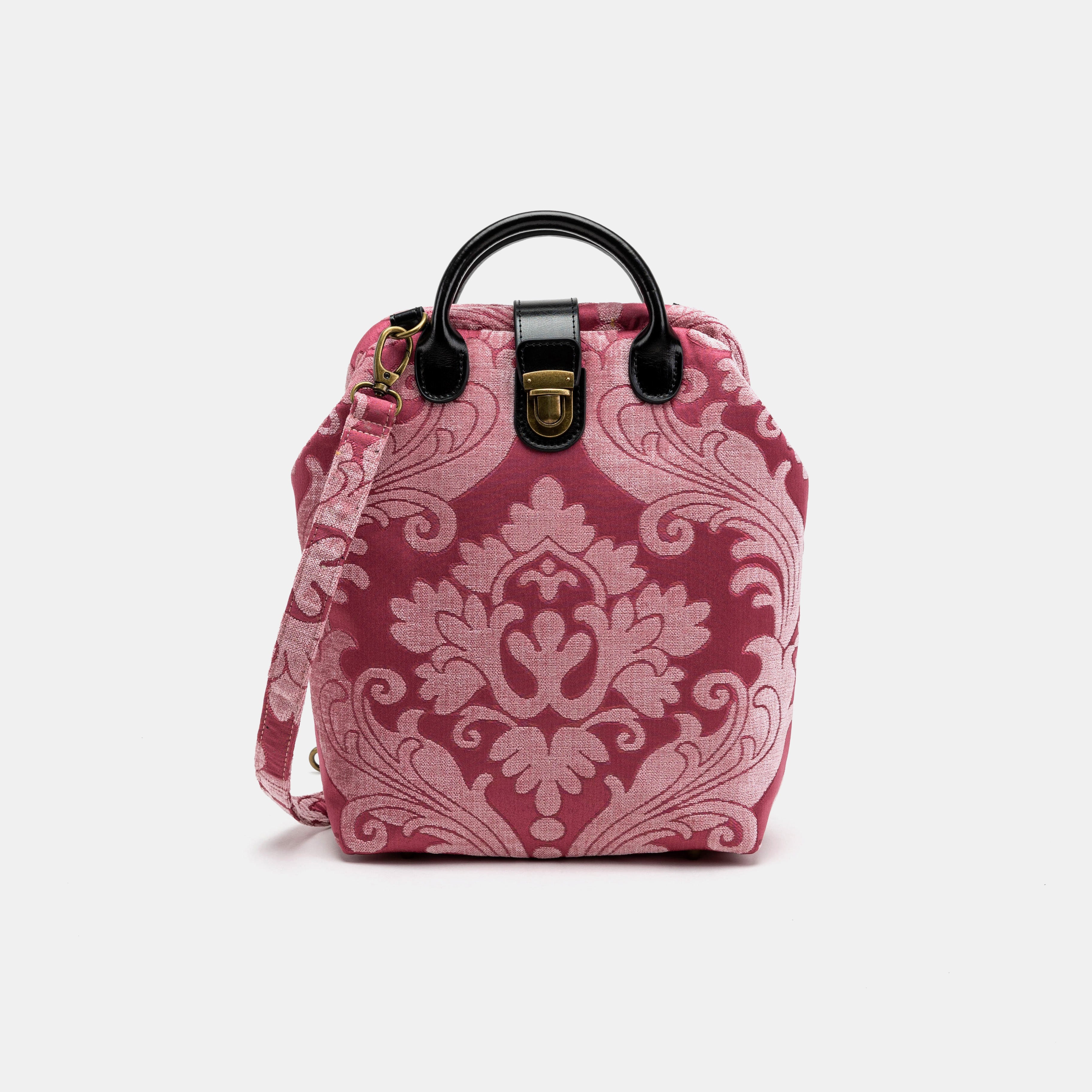Queen Rose Pink Carpet Everyday Backpack Carpetbag of America with shoulder strap