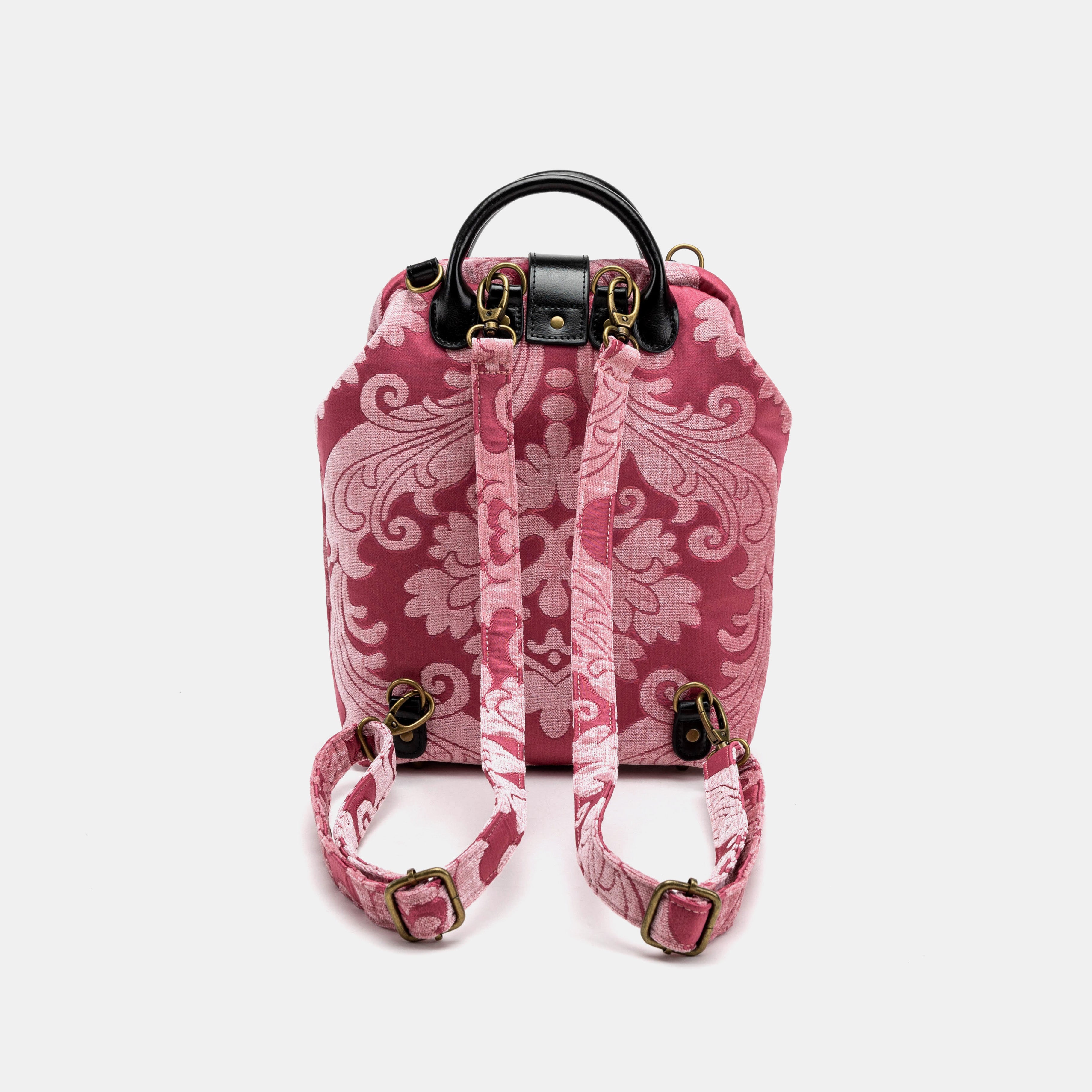 Queen Rose Pink Carpet Everyday Backpack Carpetbag of America back