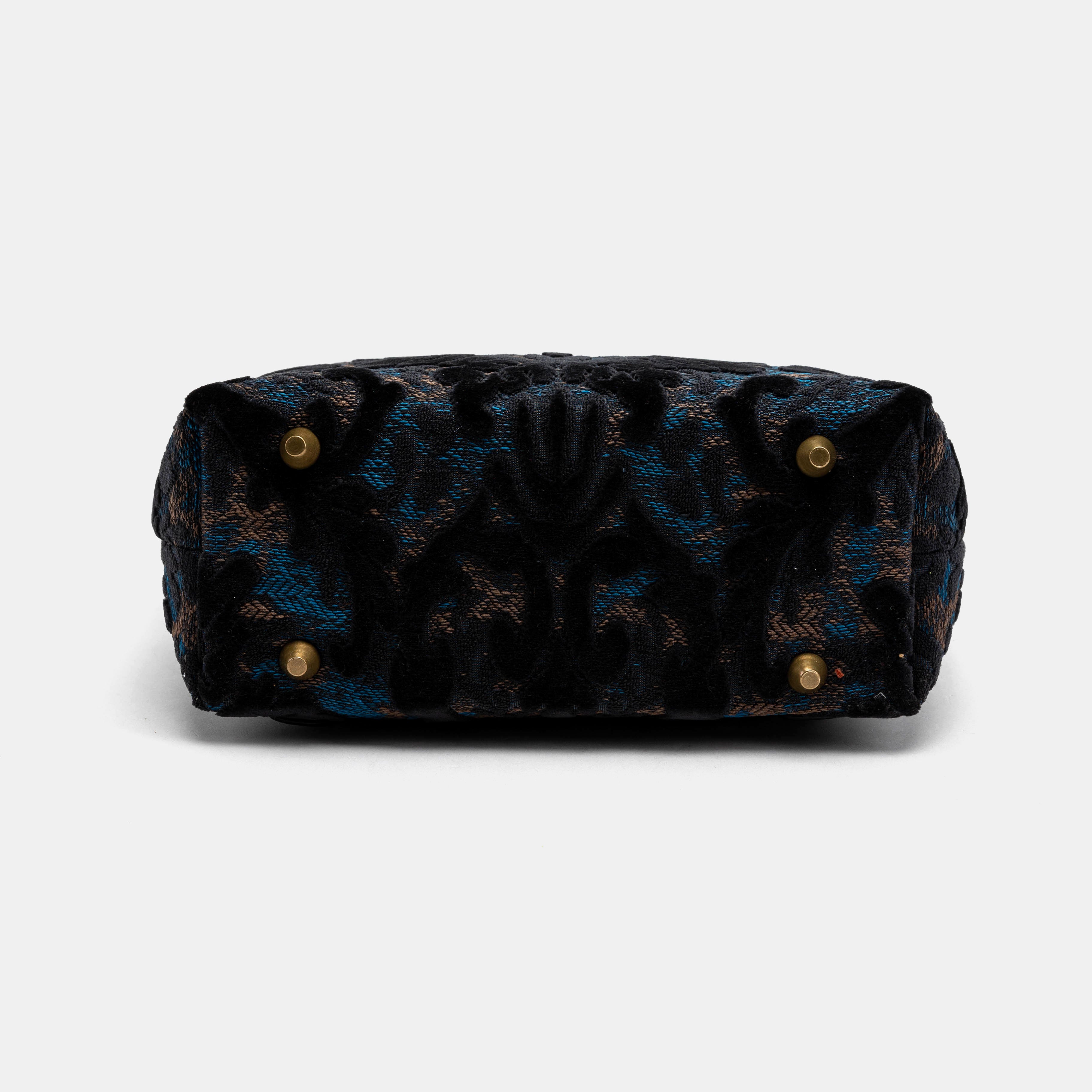 Everyday Backpack Burnout Velvet Black bottom