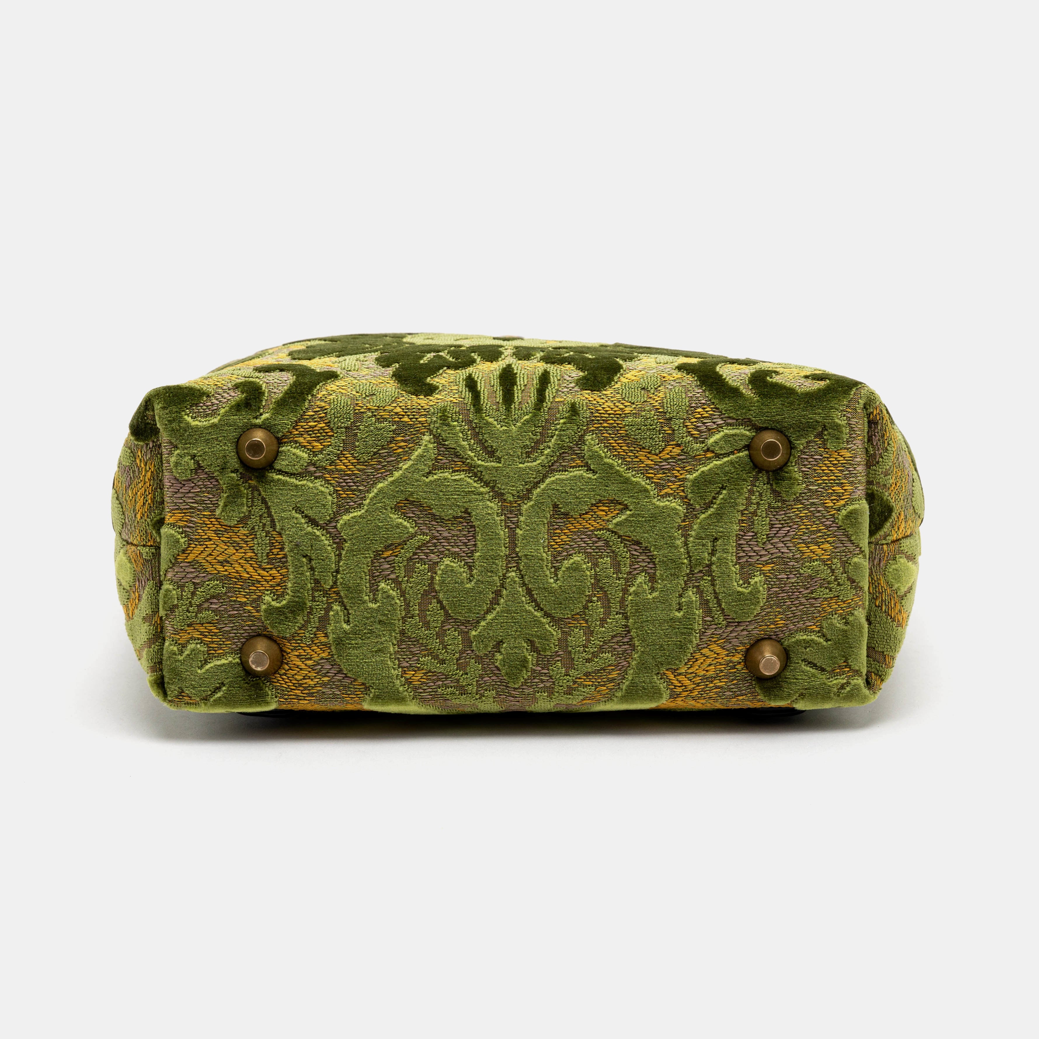Burnout Velvet Fern Green Everyday Backpack bottom