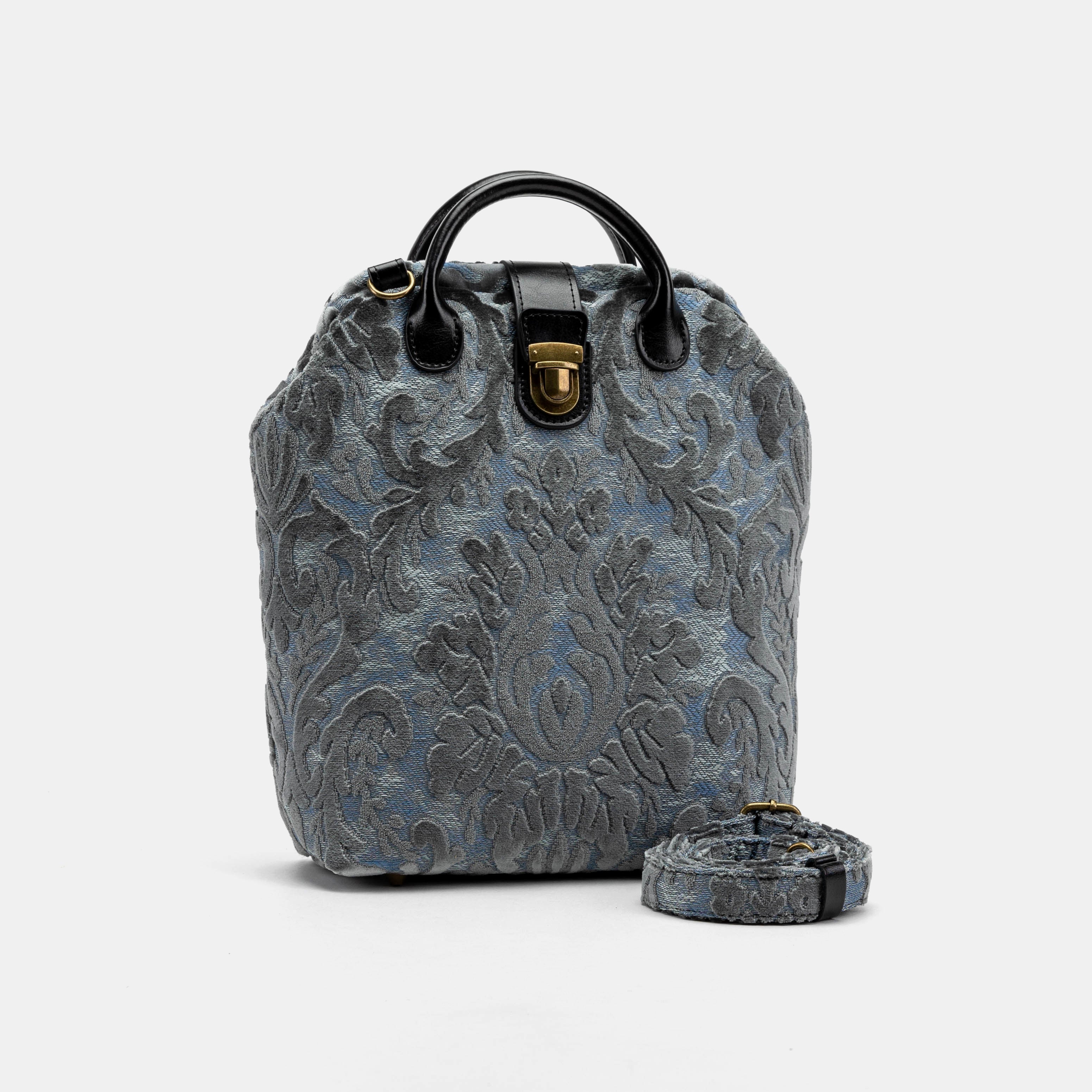 Burnout Velvet Steel Blue Everyday Backpack main