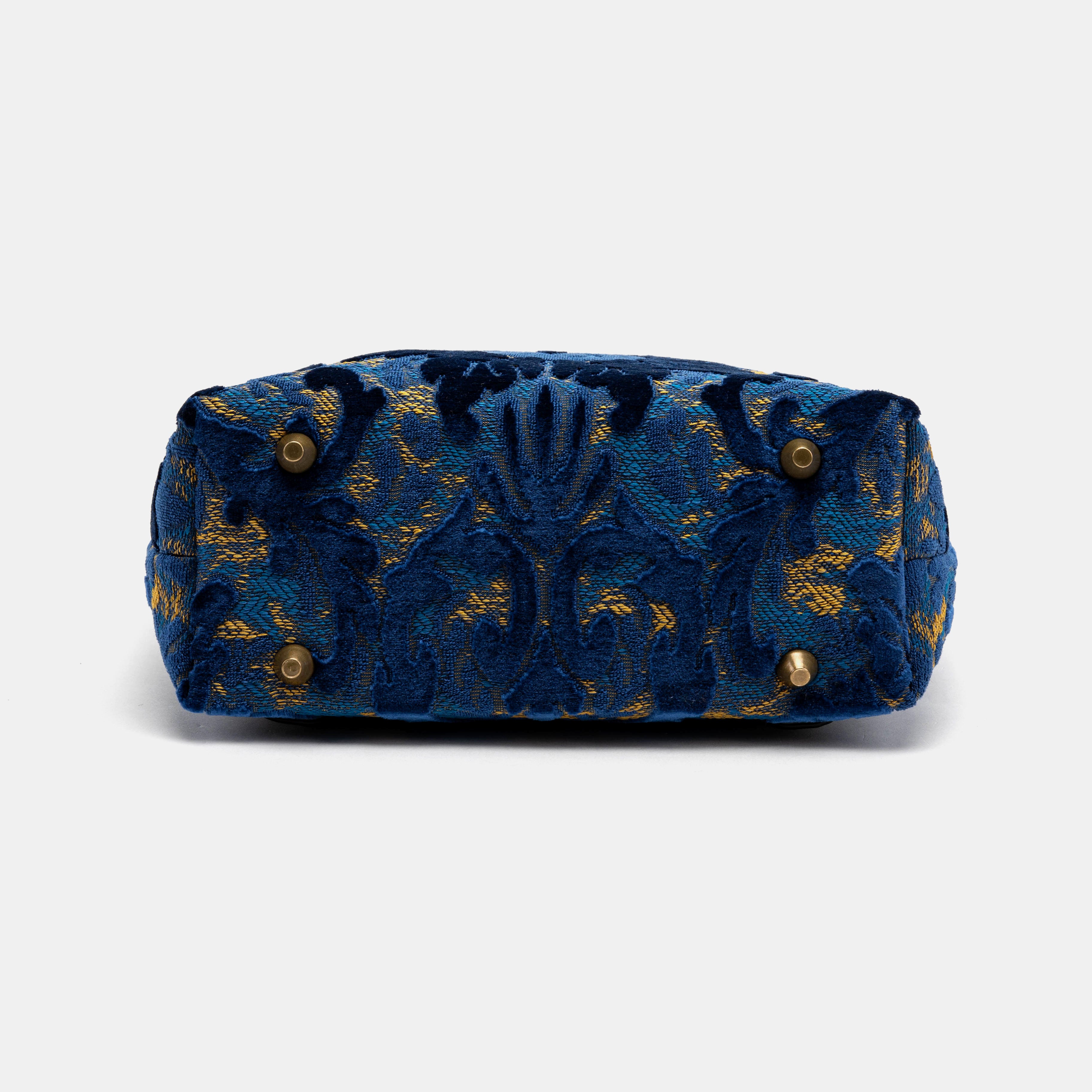 Everyday Backpack Burnout Velvet Navy bottom