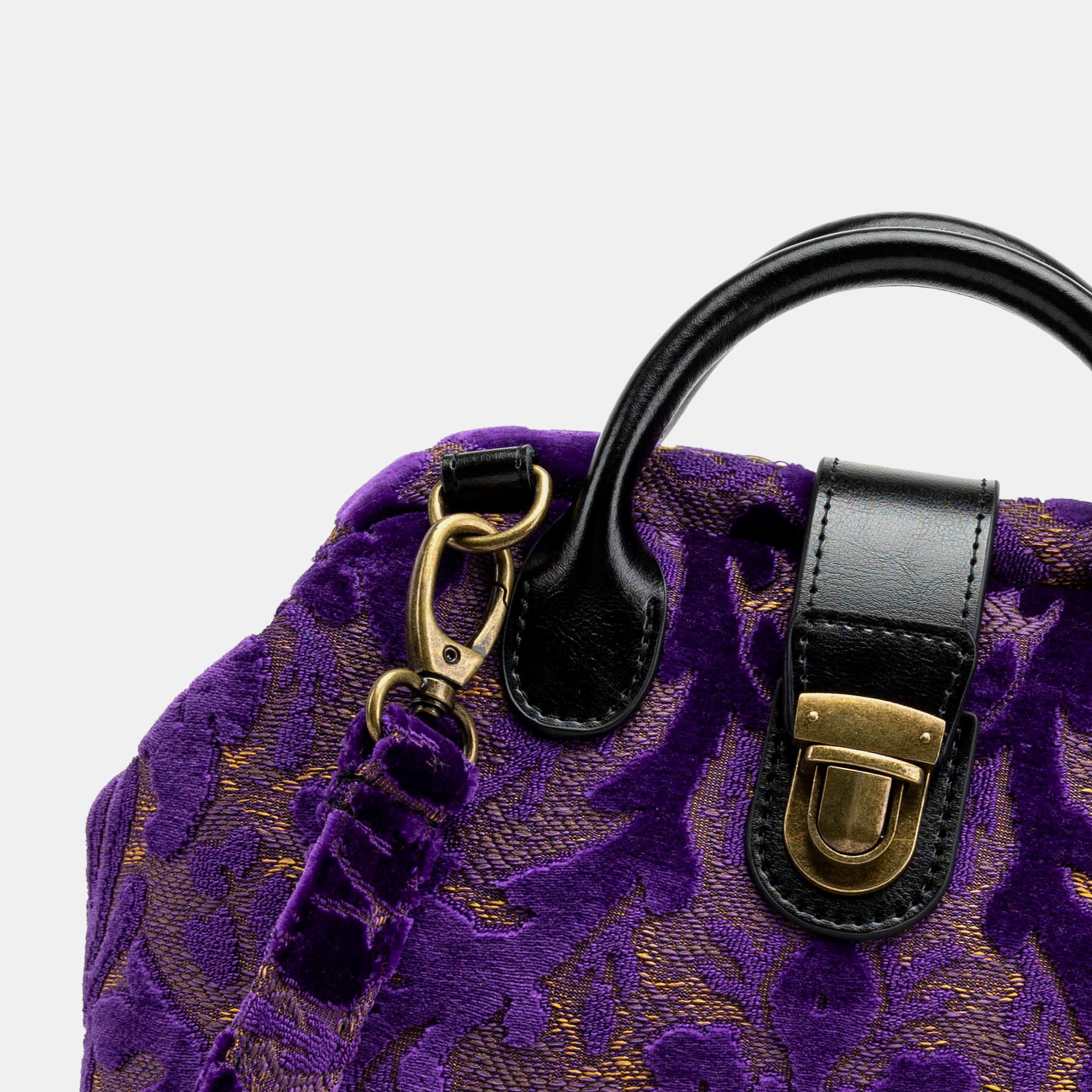Everyday Backpack Burnout Velvet Purple detail
