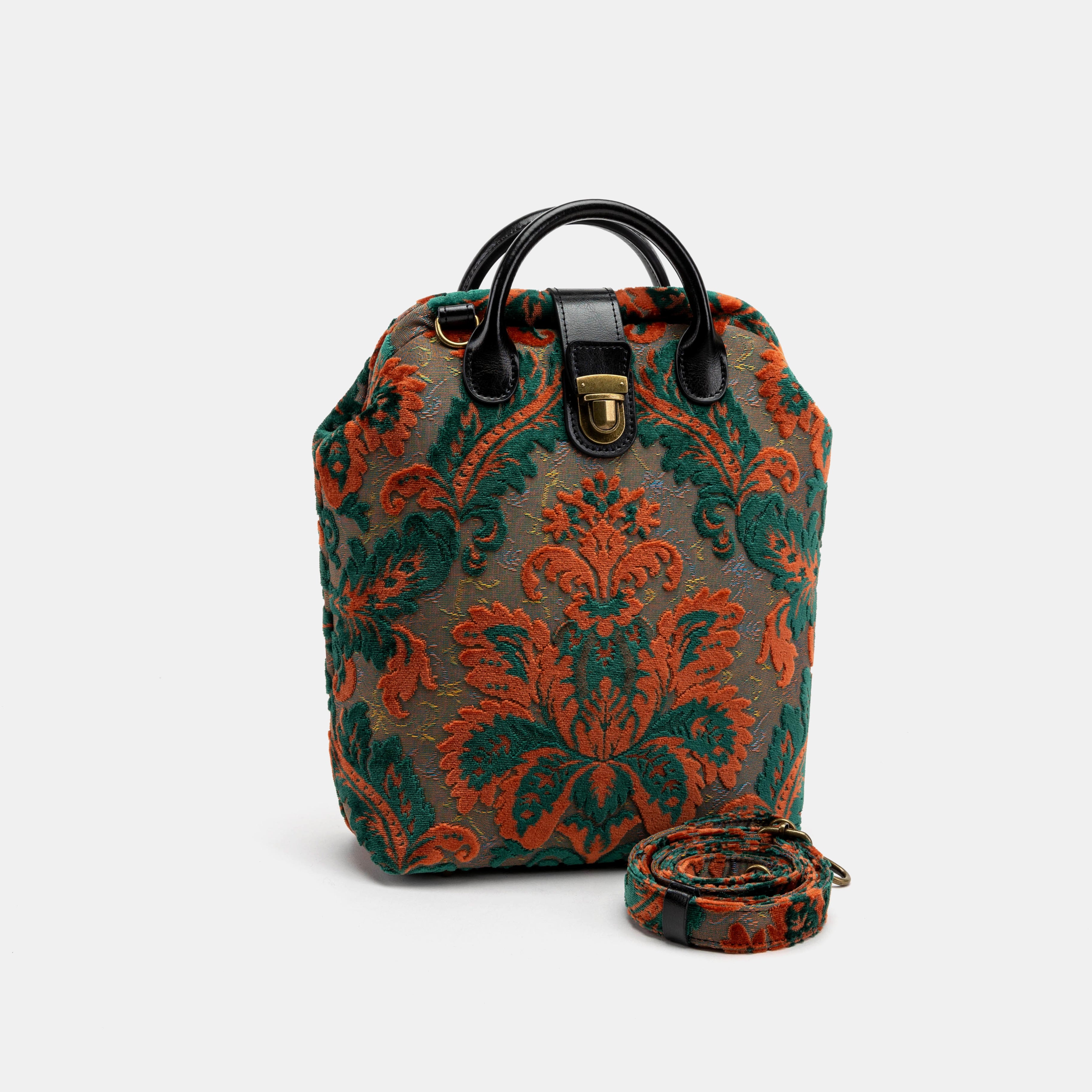 Burnout Velvet Revival Jade Carpet Everyday Backpack Carpetbag of America main