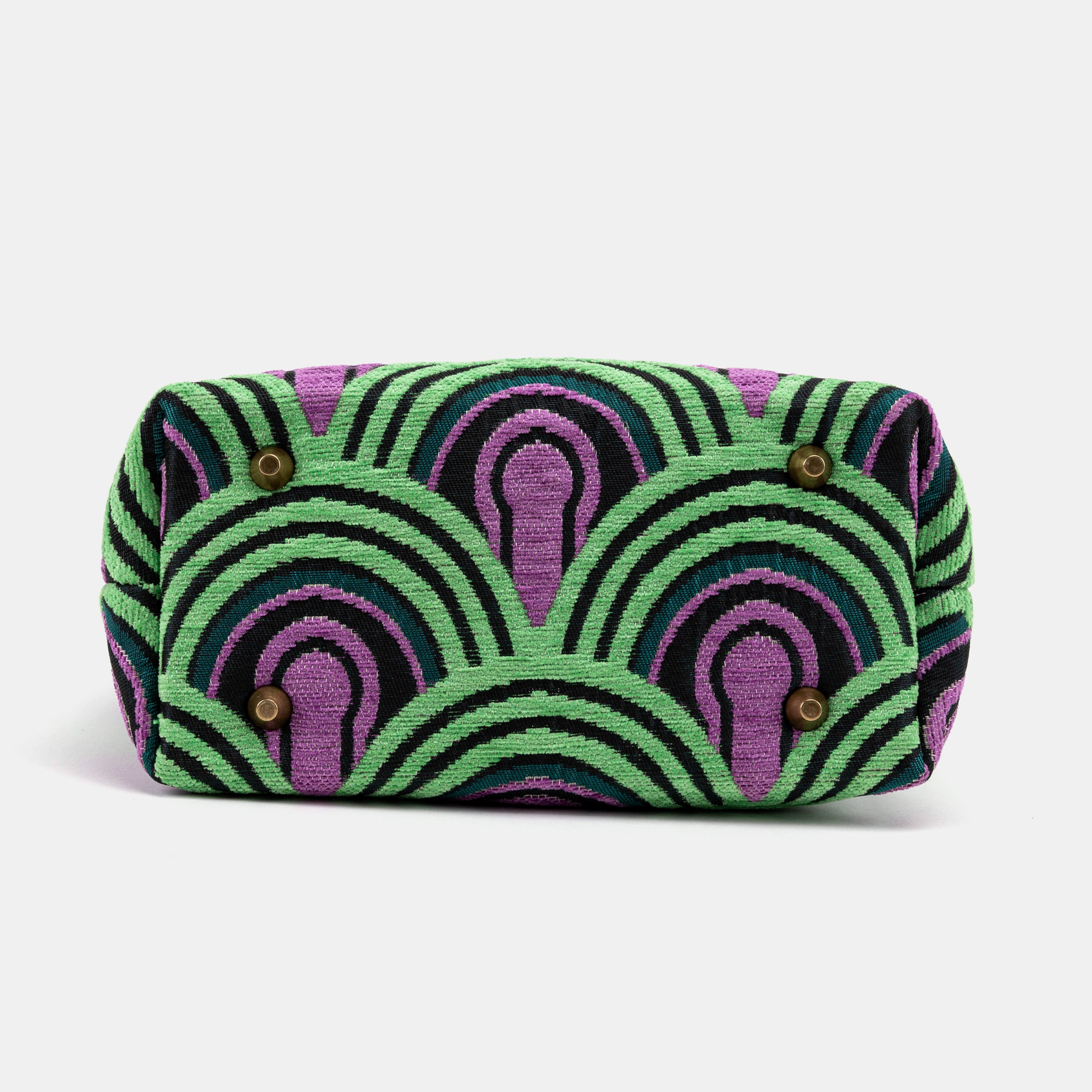 The Shining Room 237 Tuck Lock Carpet Satchel bottom