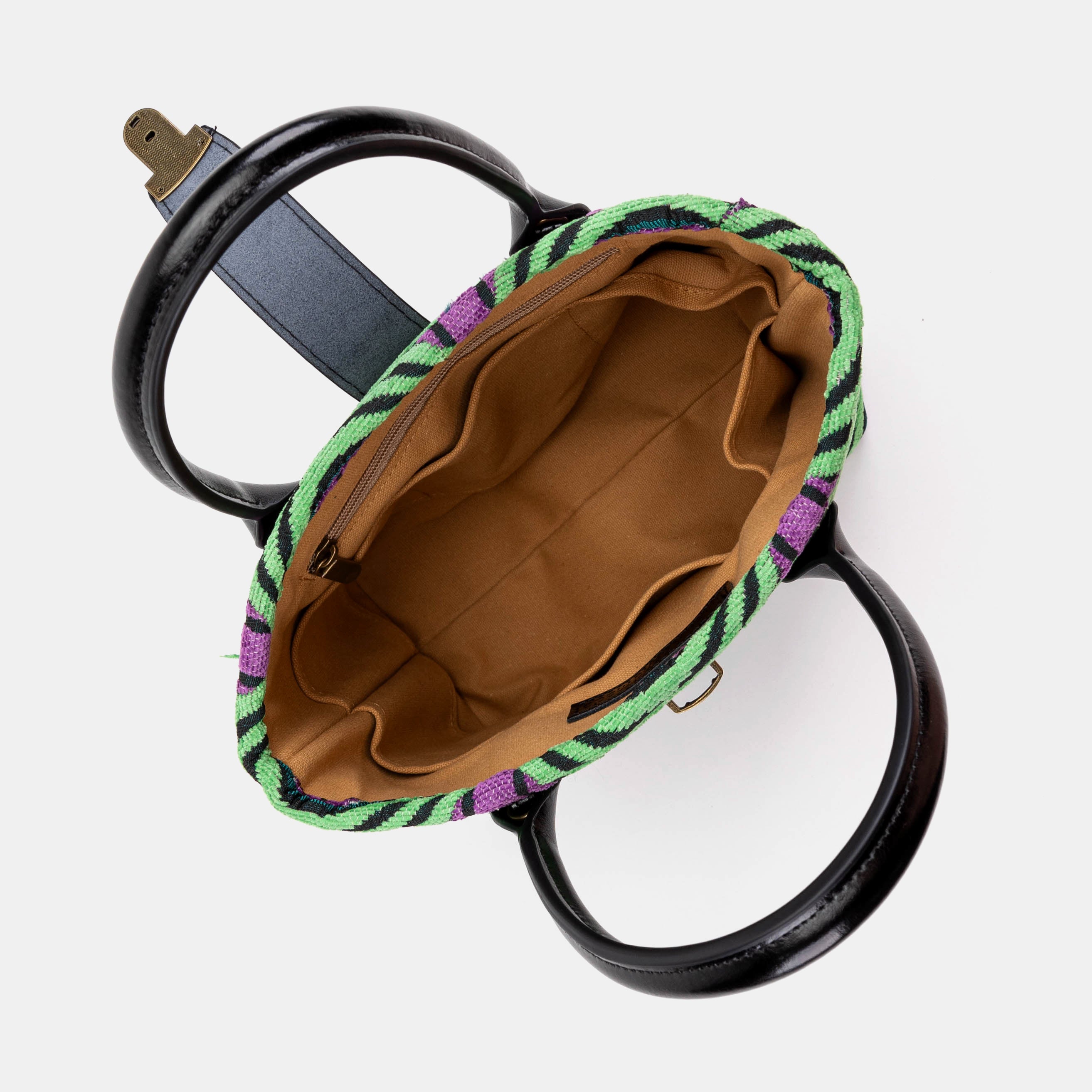 The Shining Room 237 Tuck Lock Carpet Satchel inside