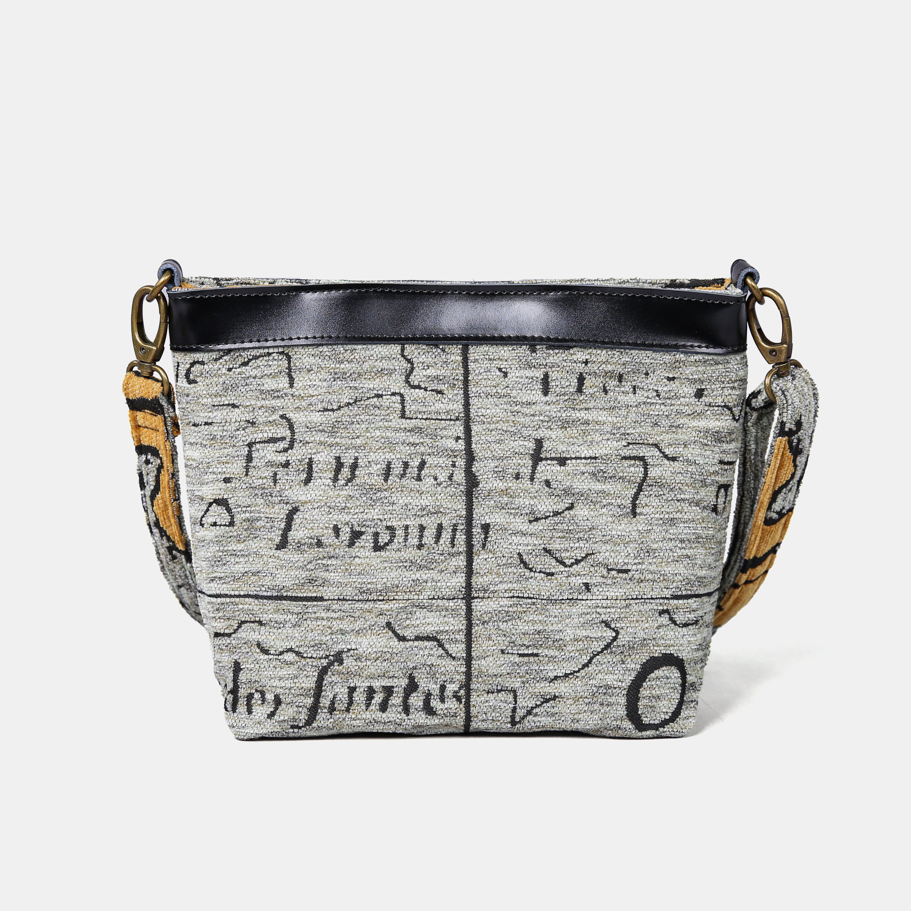 Here Be Dragons Butterfly Crossbody Bag