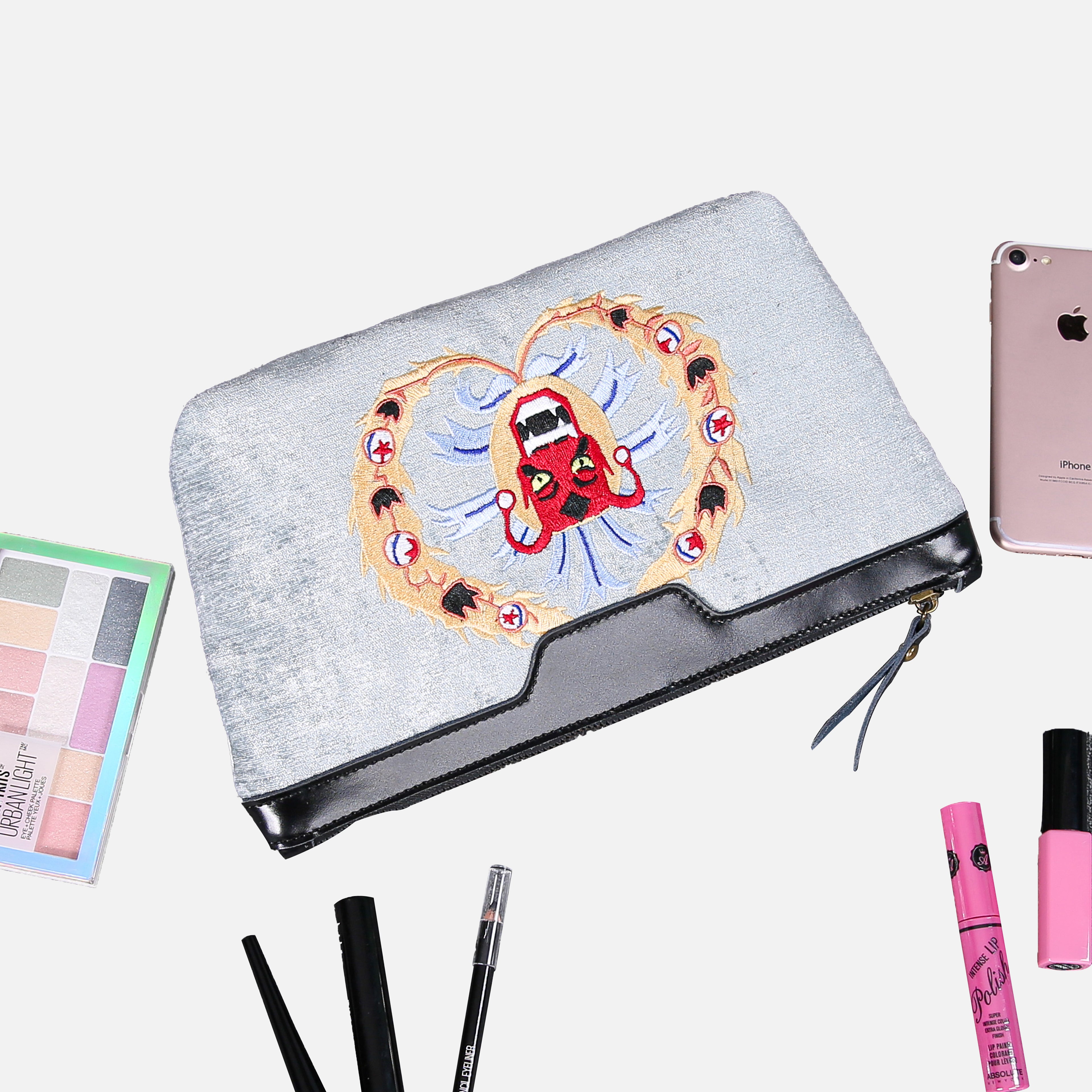 AHS the Devils Mouth Carpet Makeup Bag carpet bag MCW Handmade-4