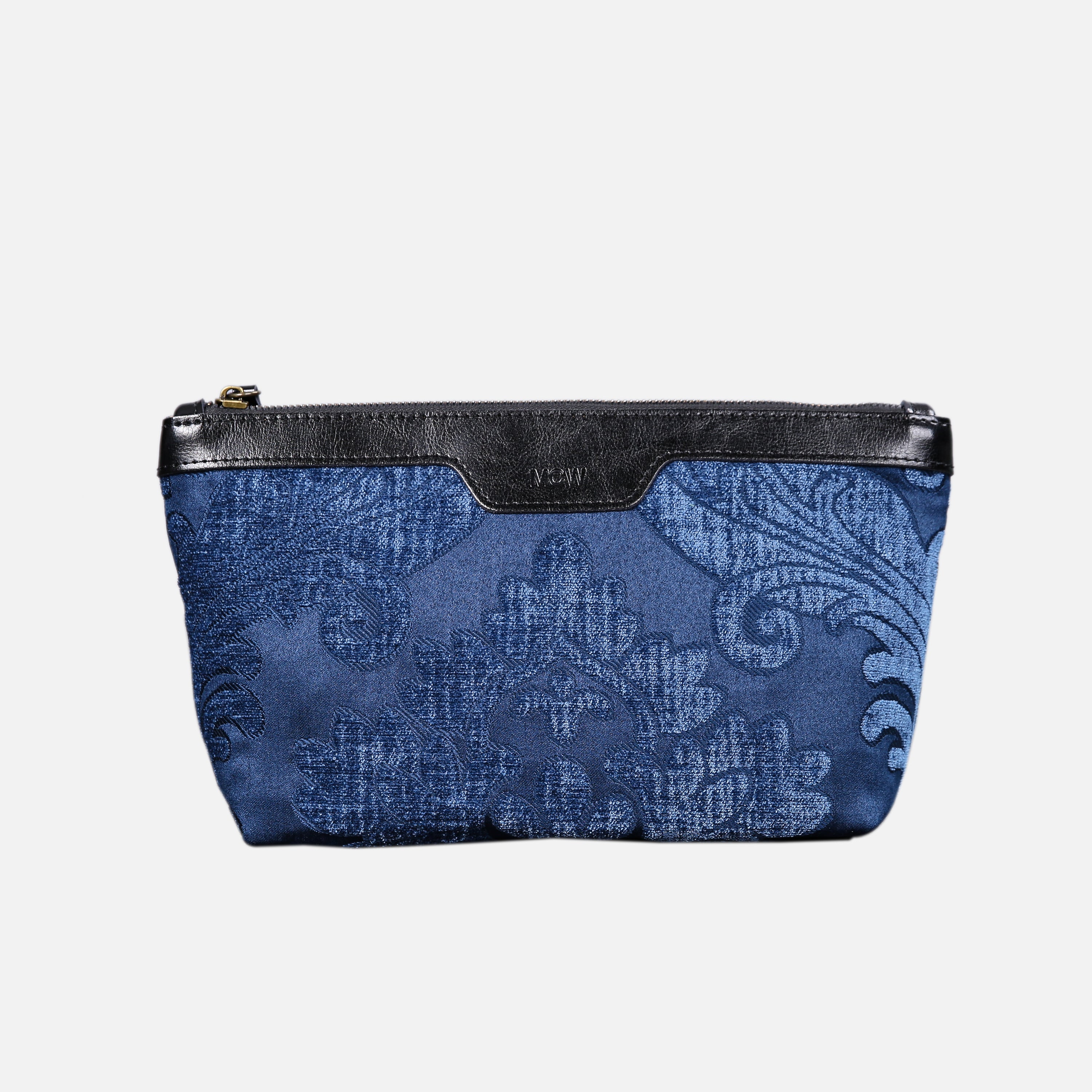 Queen Royal Blue Carpet Makeup Bag carpet bag MCW Handmade