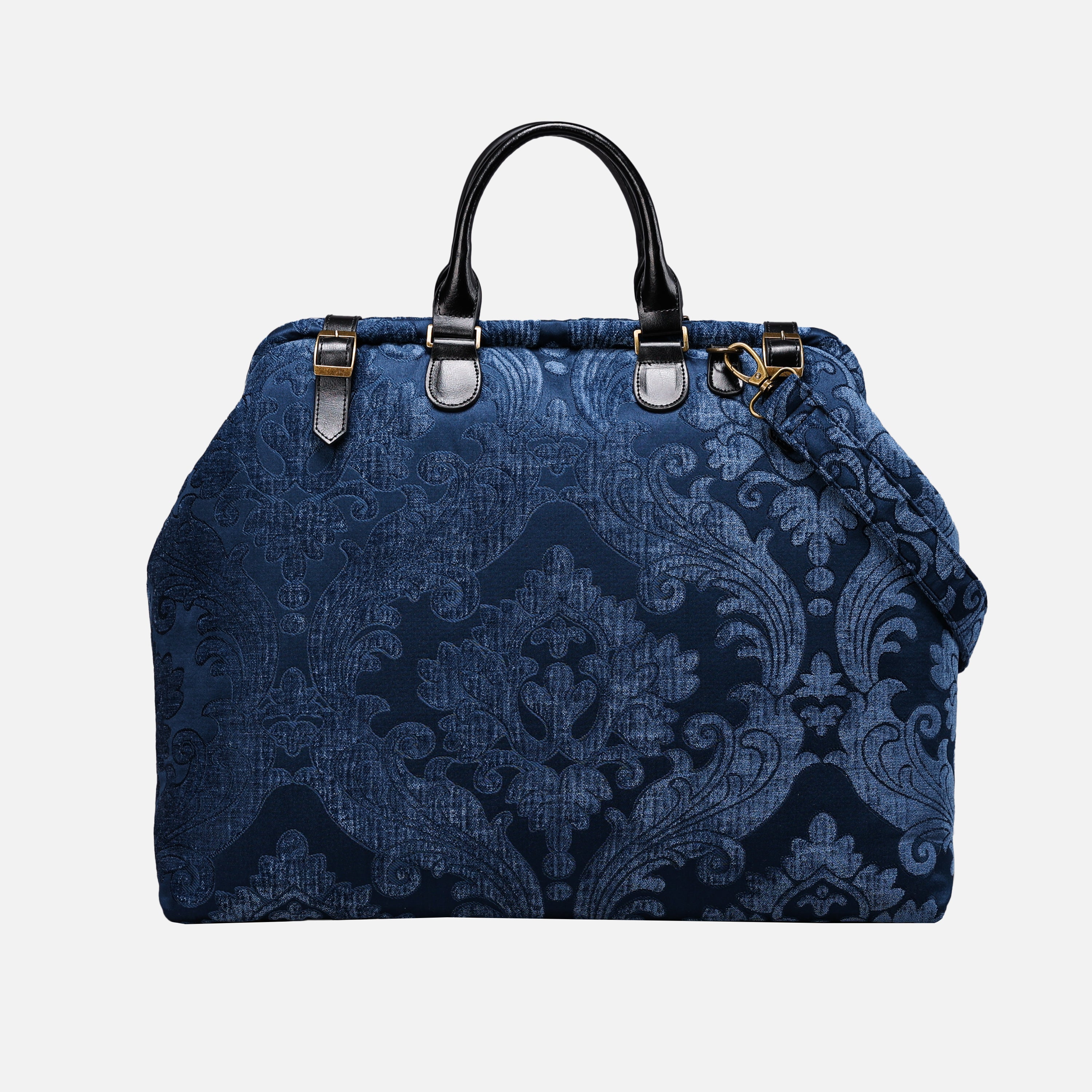 Queen Royal Blue Men's Carpetbag carpet bag MCW Handmade-2