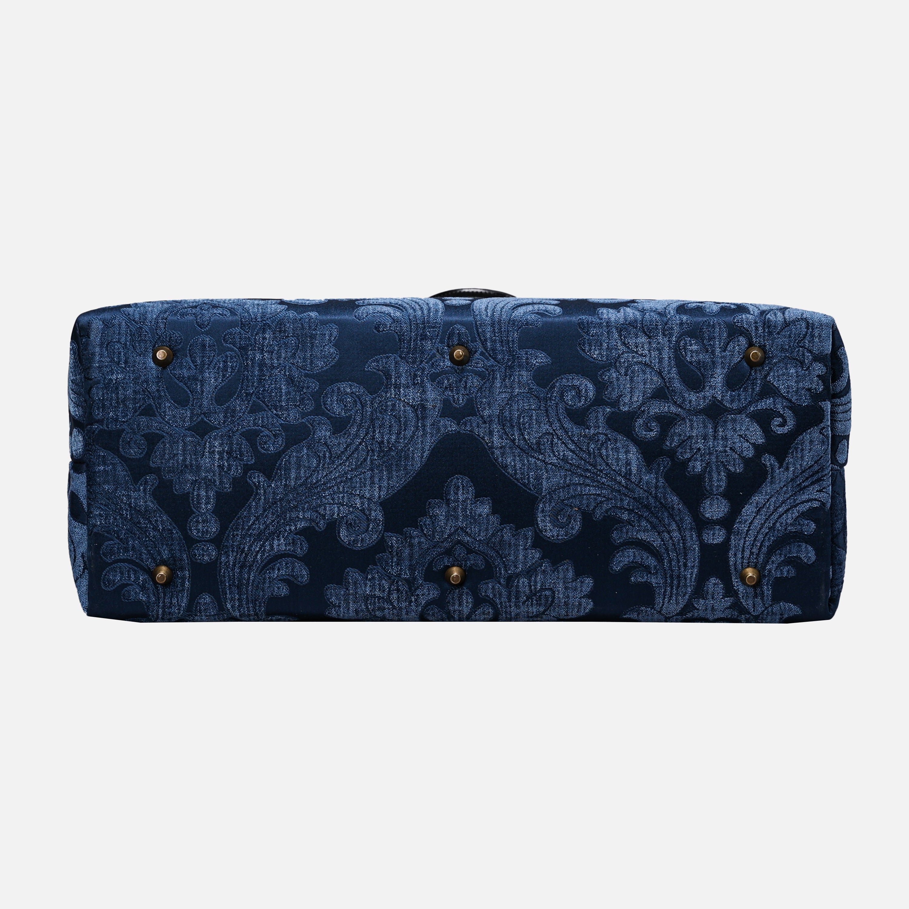 Queen Royal Blue Men's Carpetbag carpet bag MCW Handmade-5