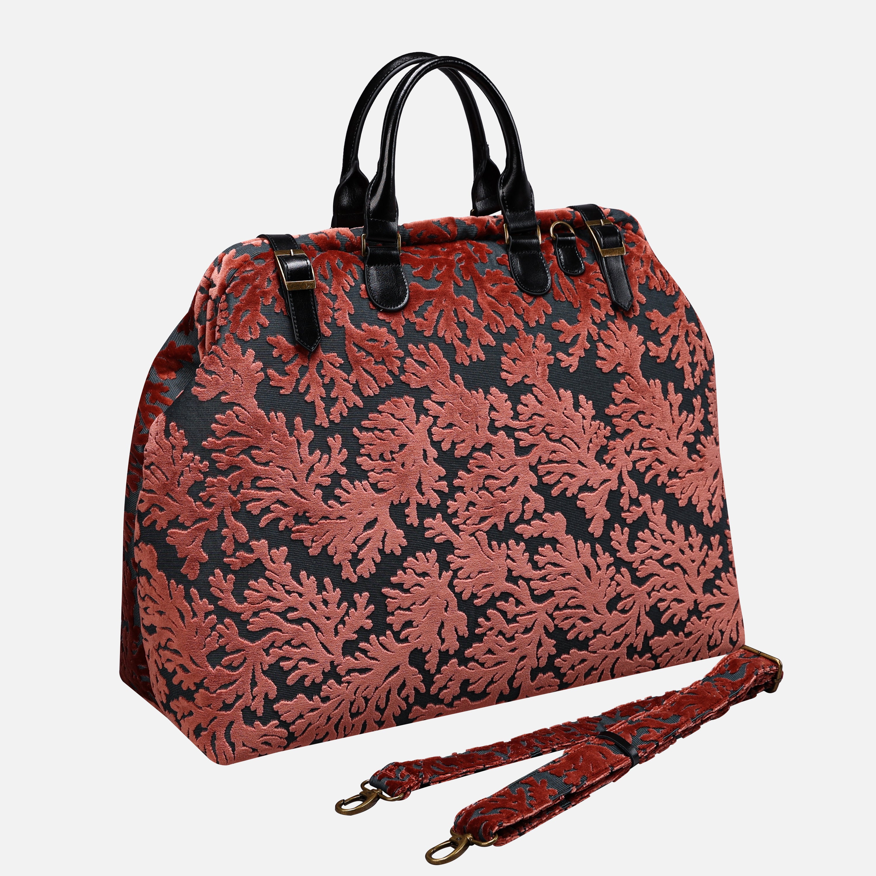 St Tropez Scuba Coral Men's Carpetbag carpet bag MCW Handmade