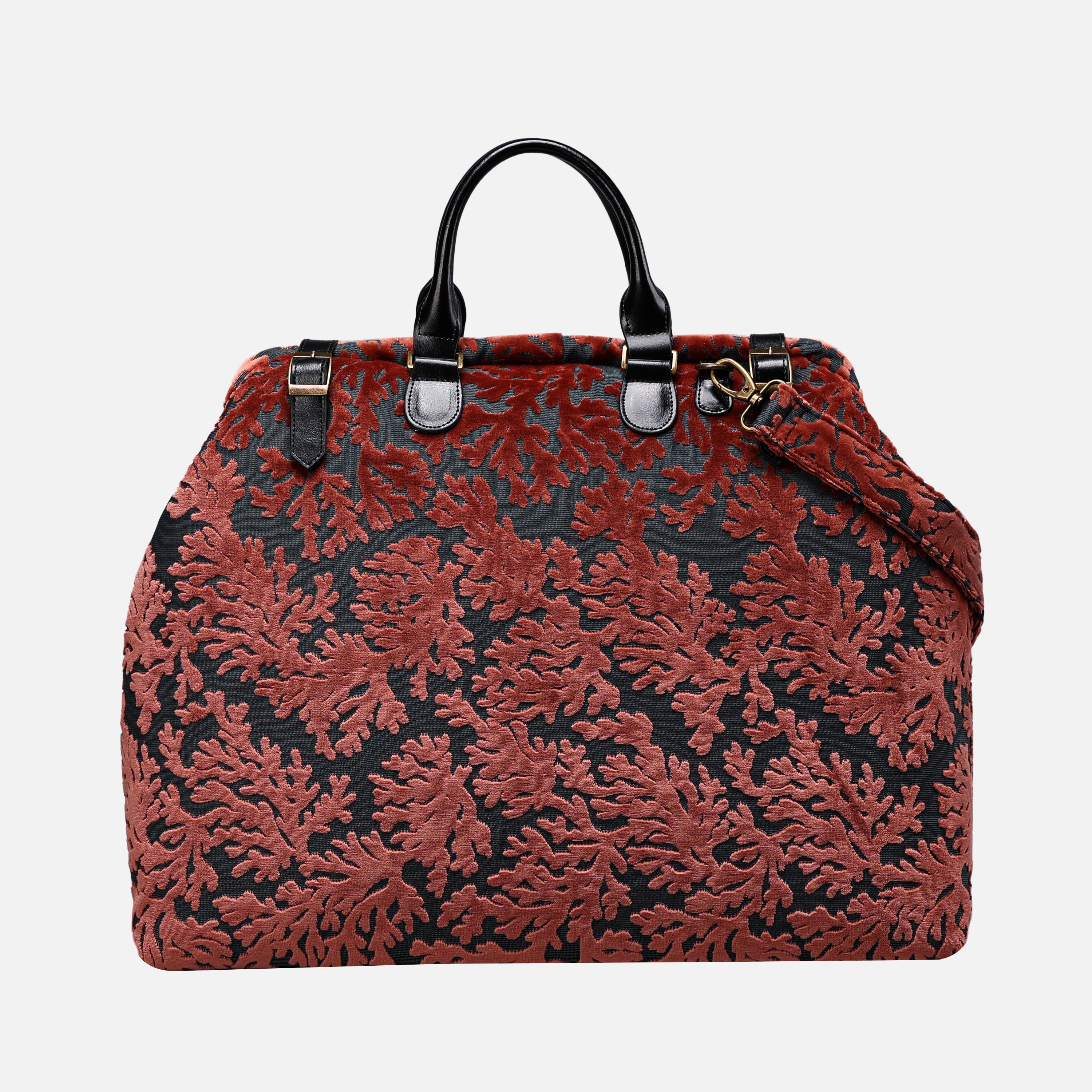 St Tropez Scuba Coral Men's Carpetbag carpet bag MCW Handmade-2