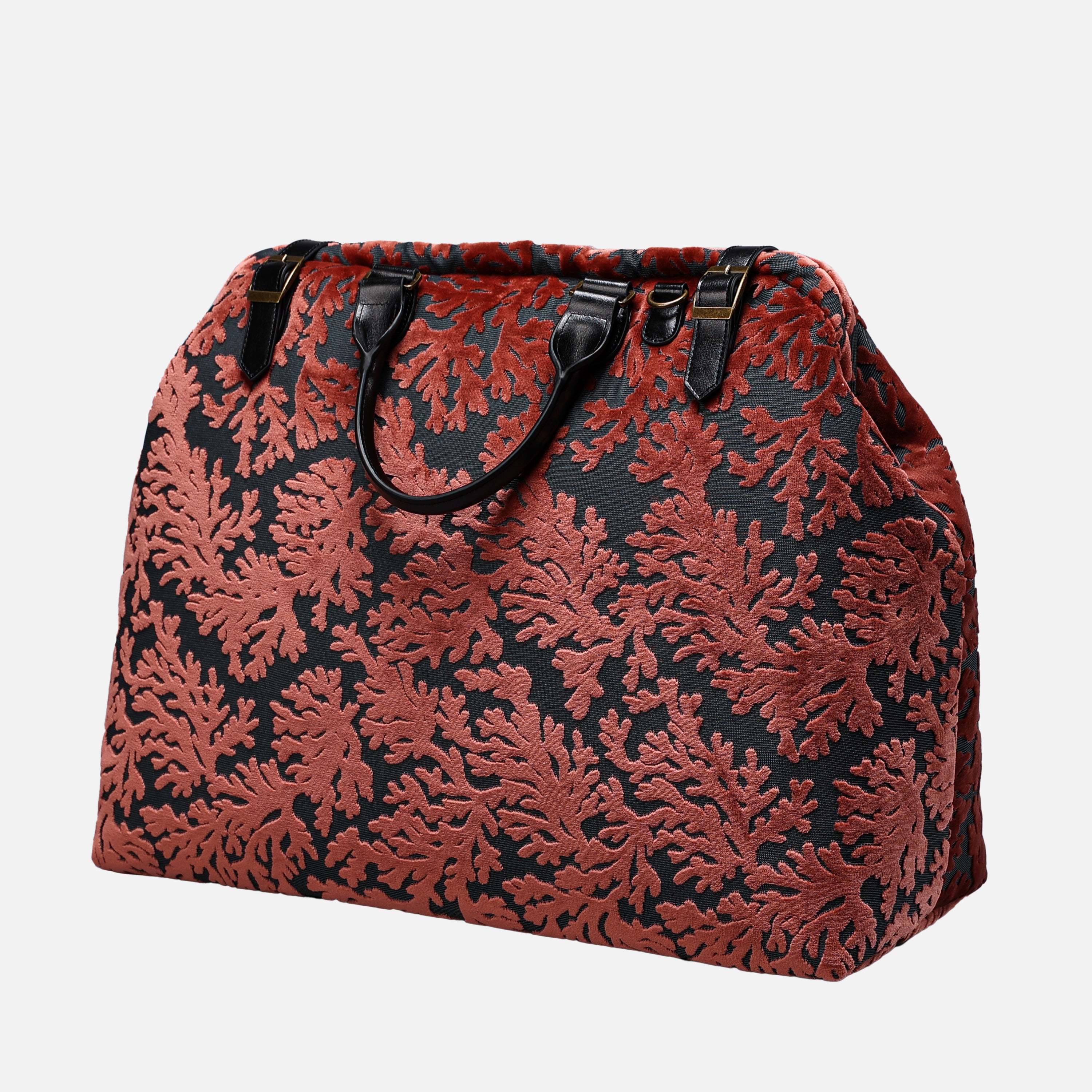 St Tropez Scuba Coral Men's Carpetbag carpet bag MCW Handmade-3