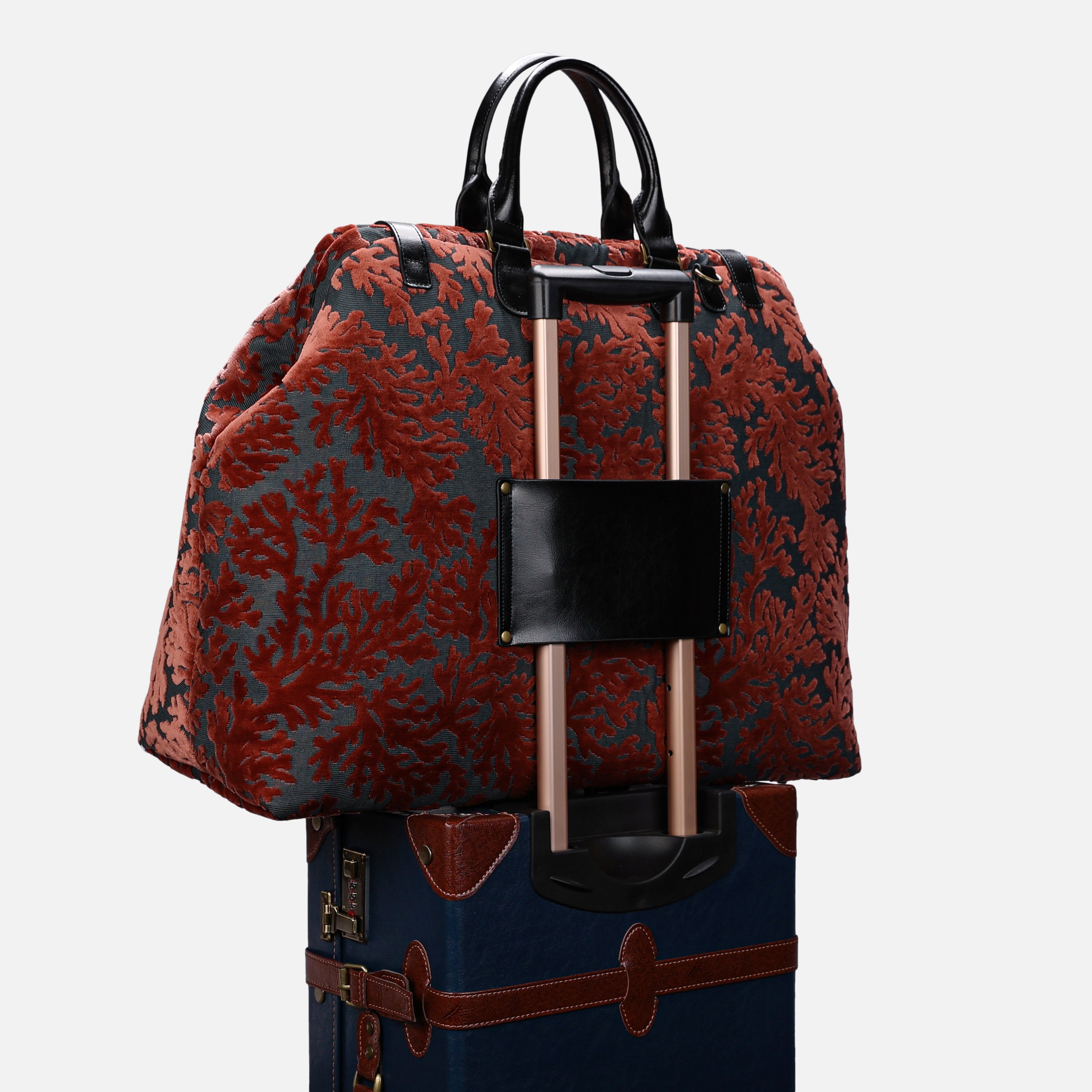 St Tropez Scuba Coral Men's Carpetbag carpet bag MCW Handmade-6