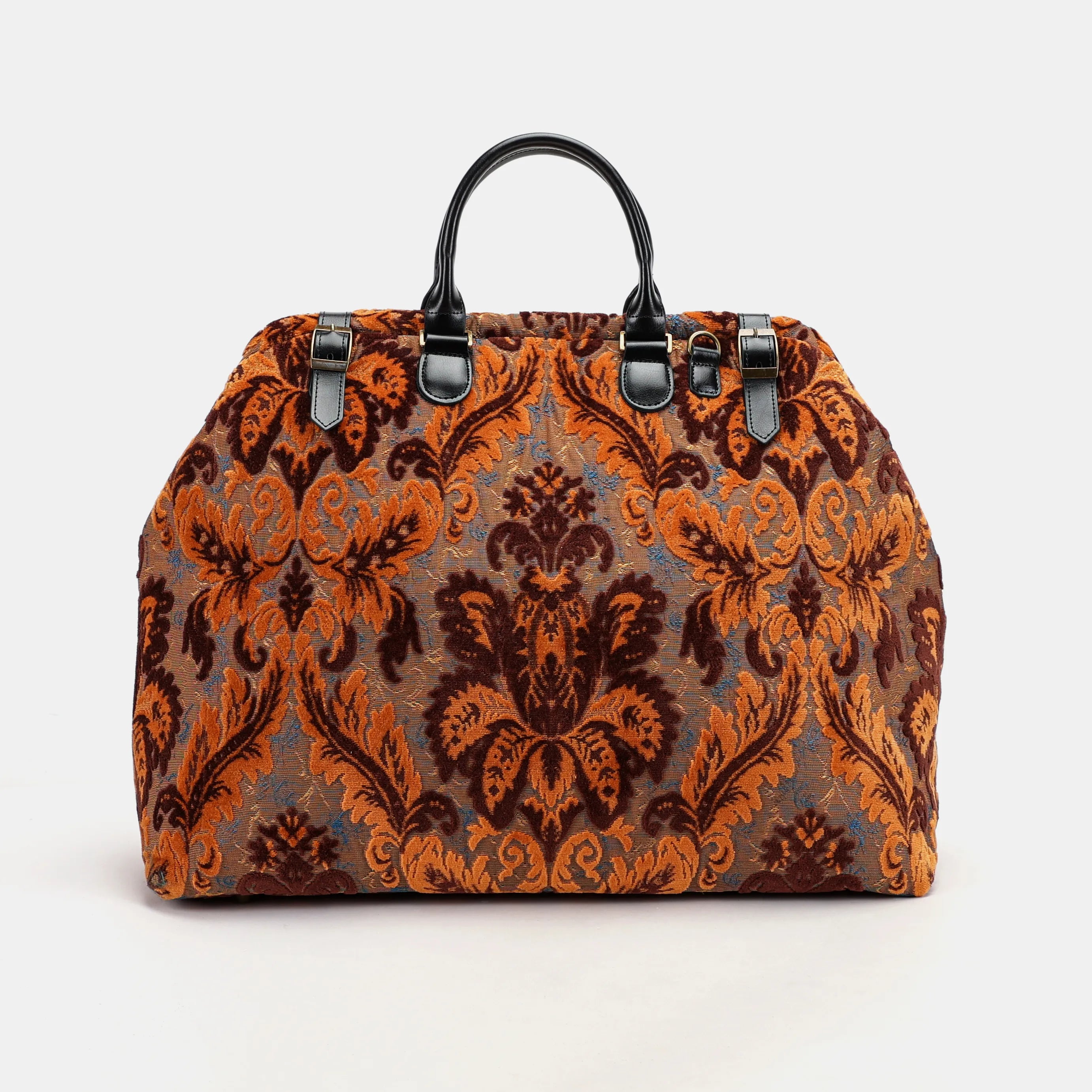 Burnout Velvet Revival Sienna Men's Carpetbag Carpetbag of America front