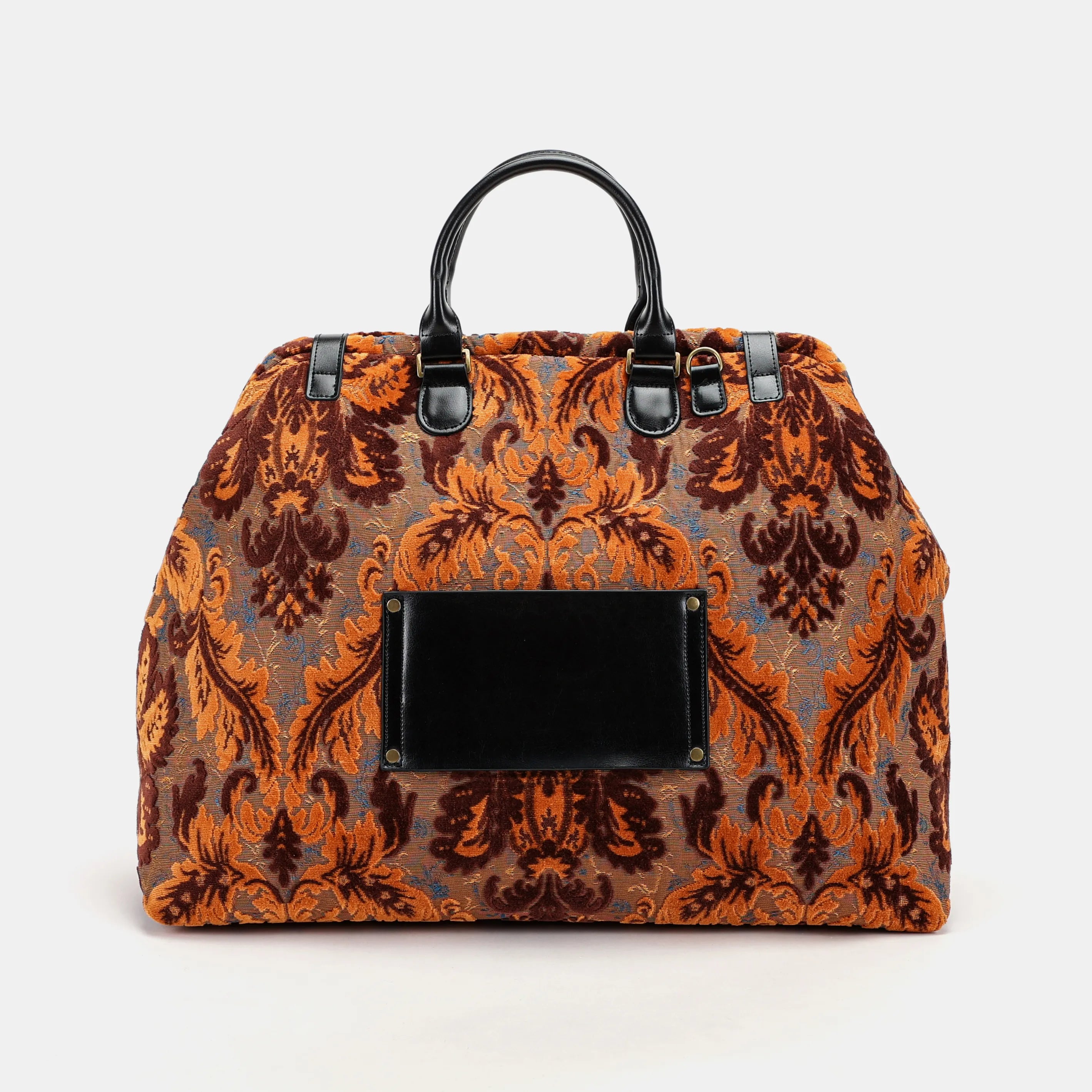 Burnout Velvet Revival Sienna Men's Carpetbag Carpetbag of America back