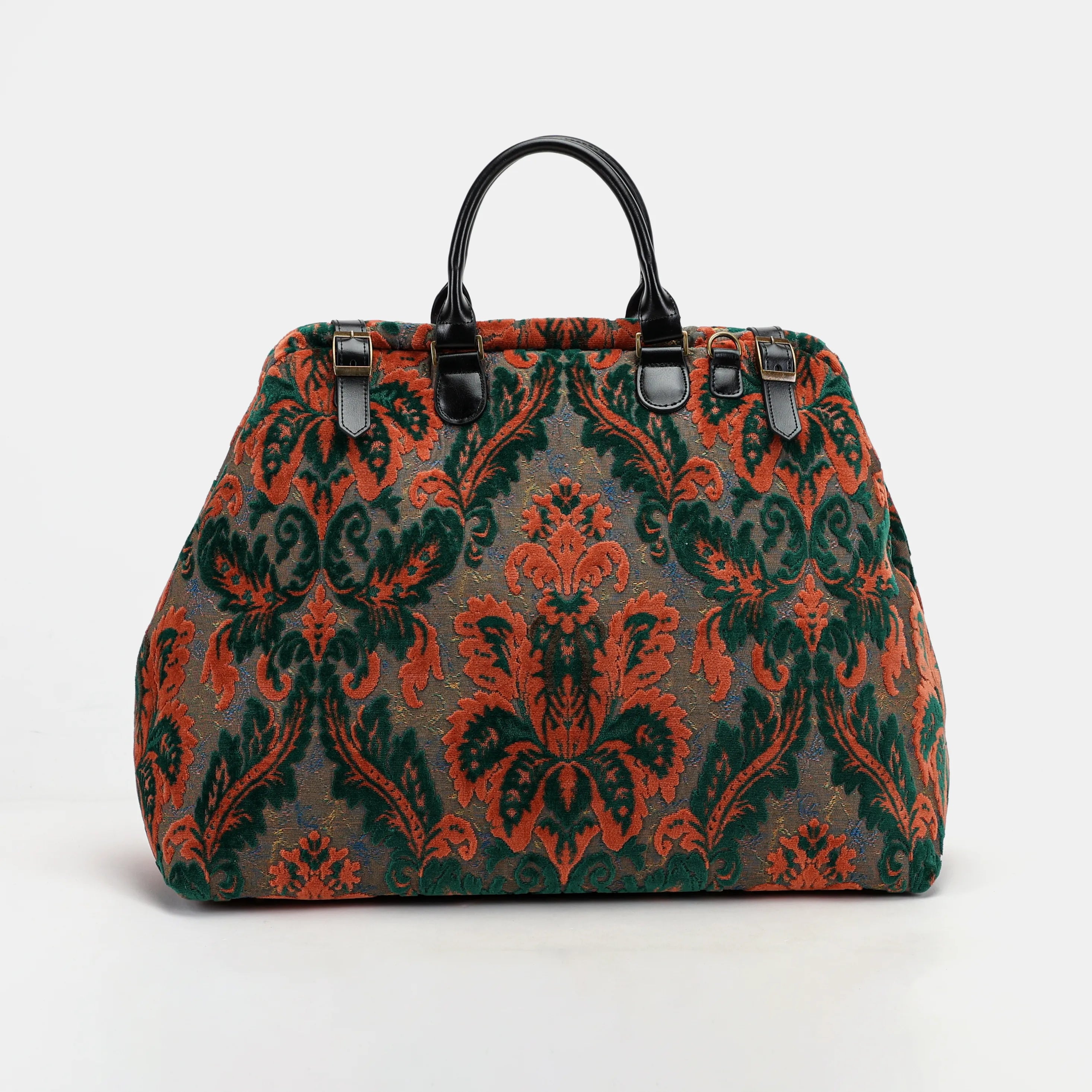 Burnout Velvet Revival Jade Men's Carpetbag Carpetbag of America front