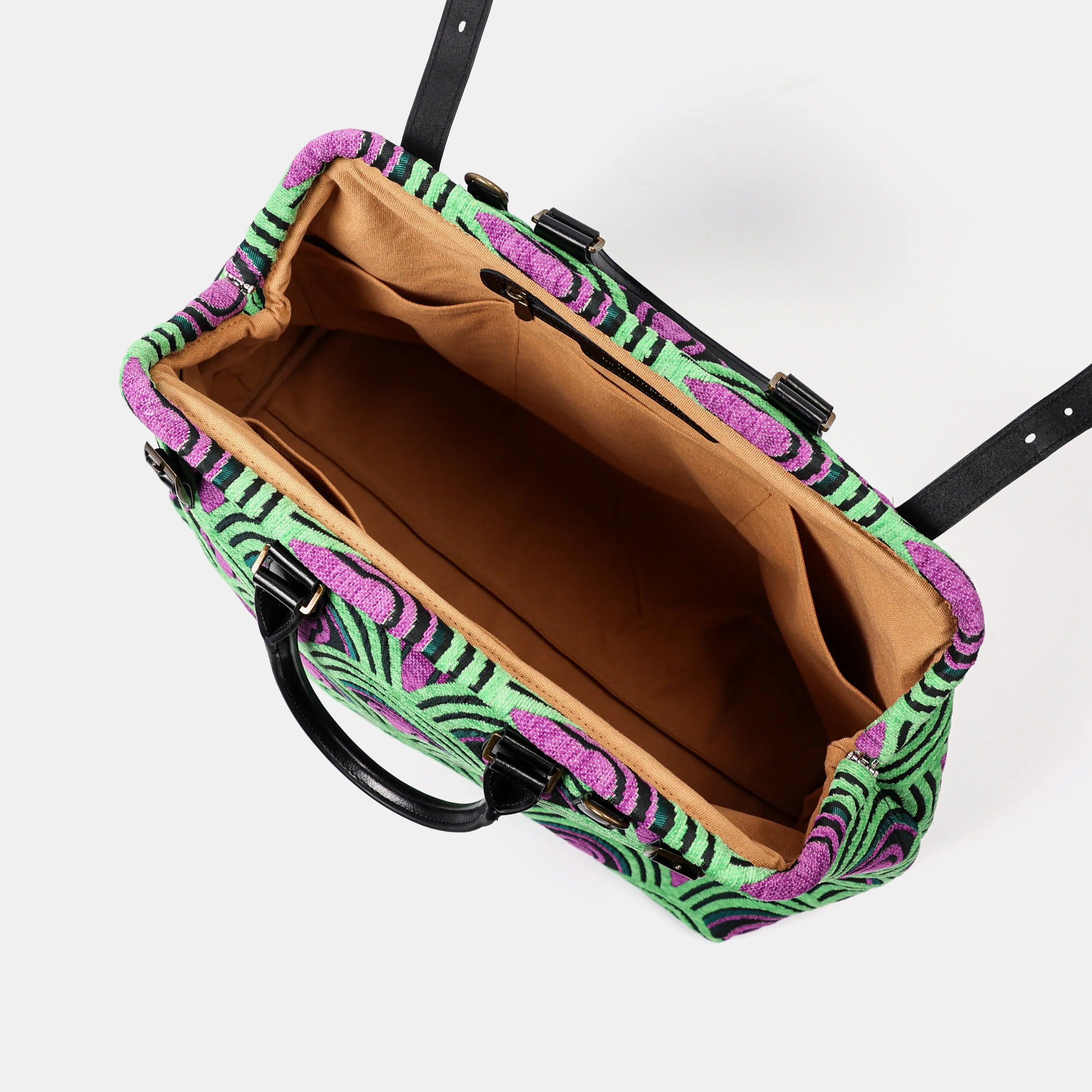 The Shining Room 237 Men's Carpetbag Carpetbag of America inside