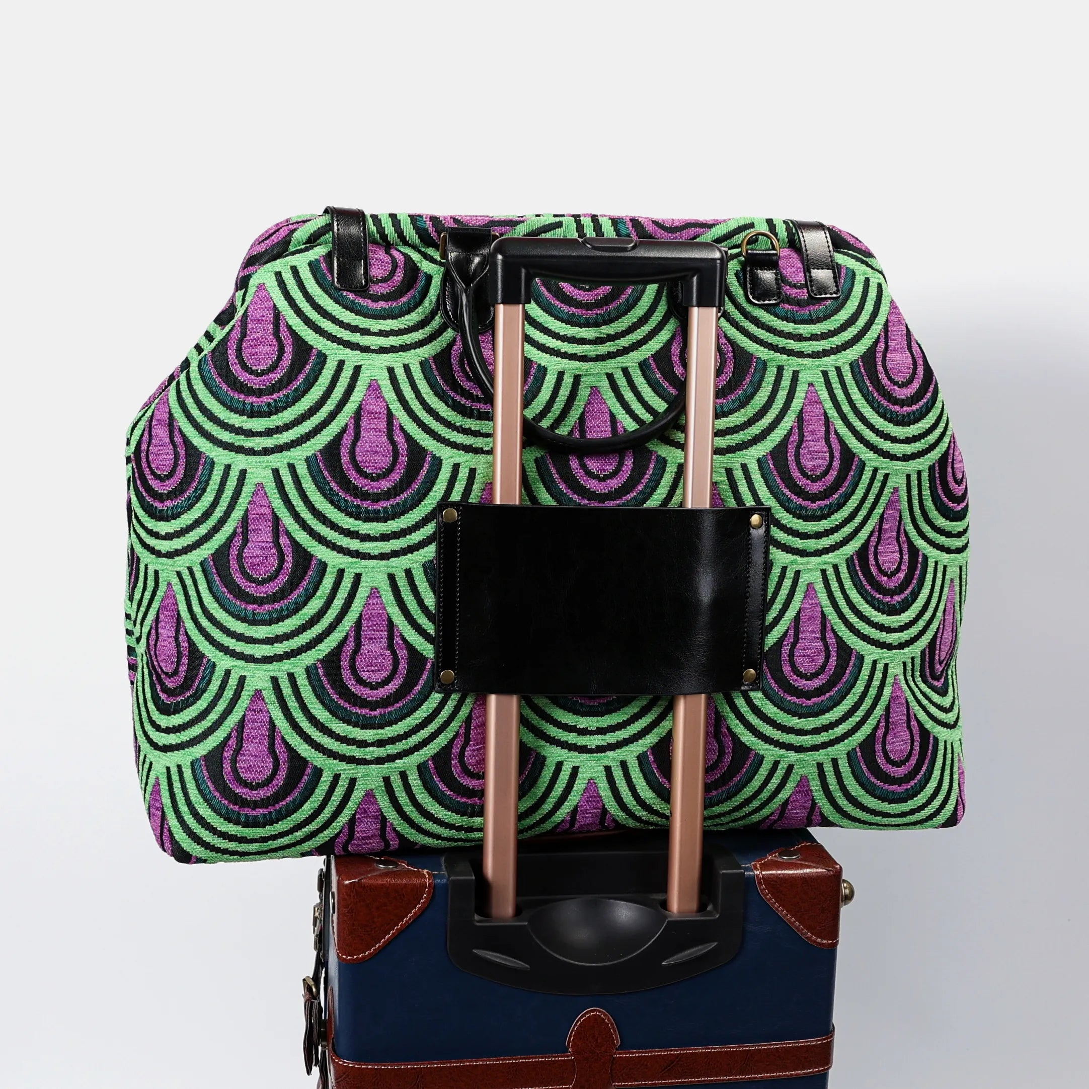 The Shining Room 237 Men's Carpetbag Carpetbag of America on the suitcase