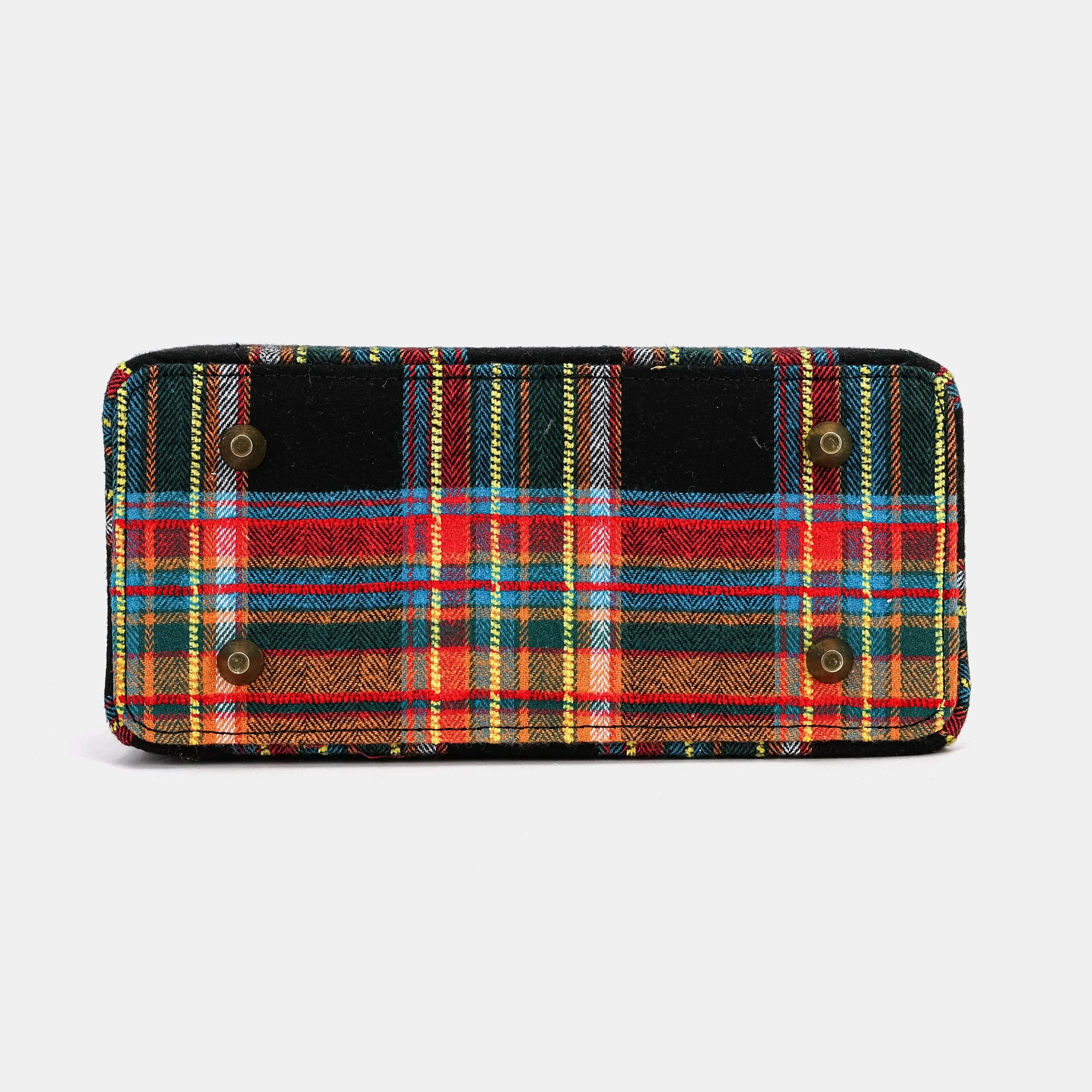 Tartan Stewart Black Helena Carpet Gladstone Backpack of America bottom