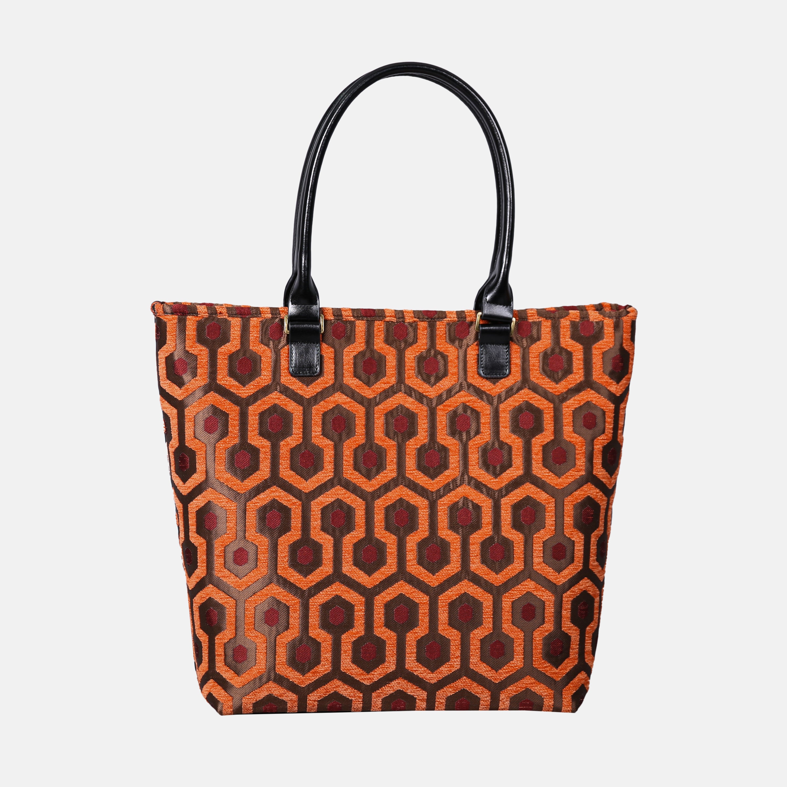 "The Shining" Overlook Hotel Carpet Tote Shopper Carpetbag of America back