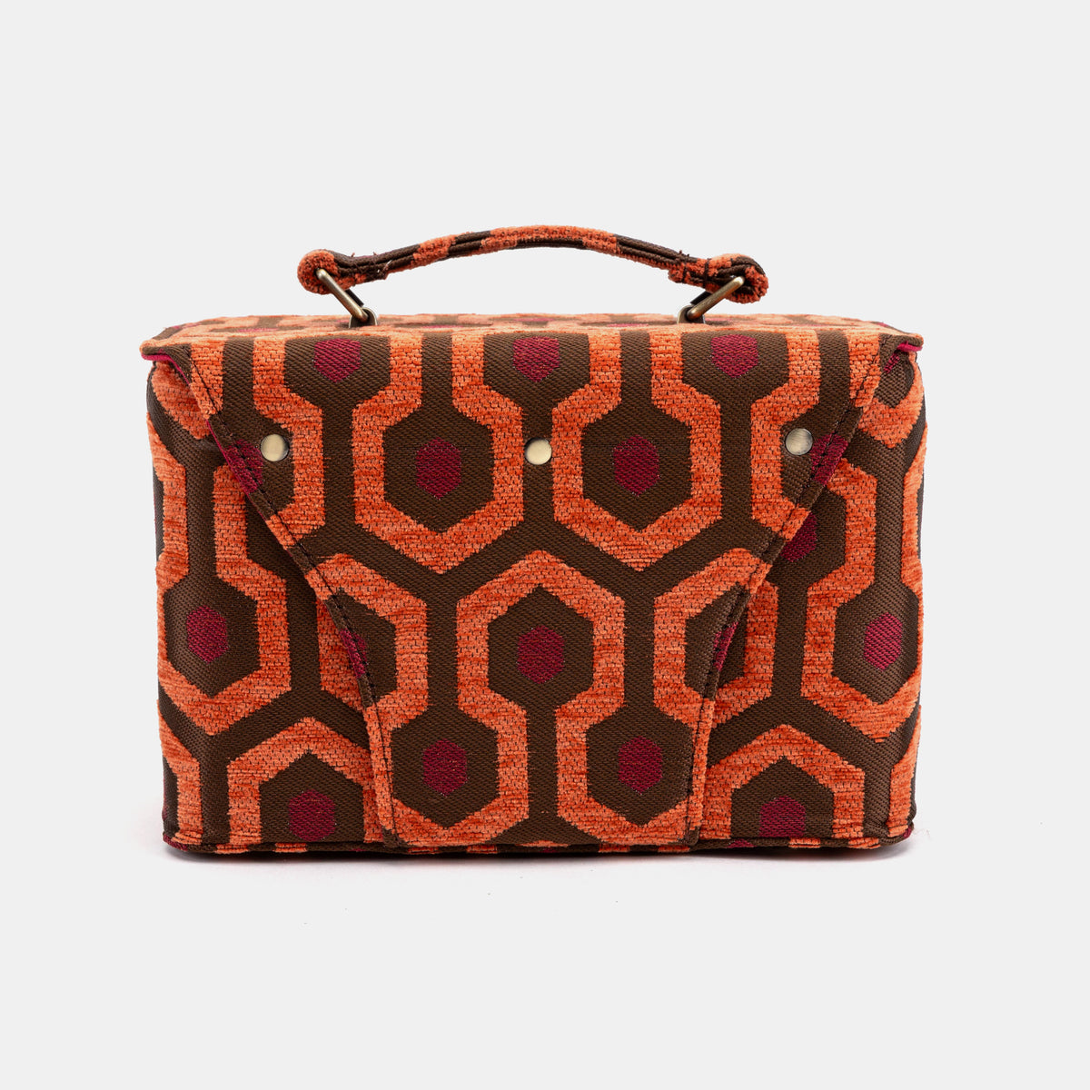 "The Shining" Overlook Hotel Clara Medium Train Case of America back