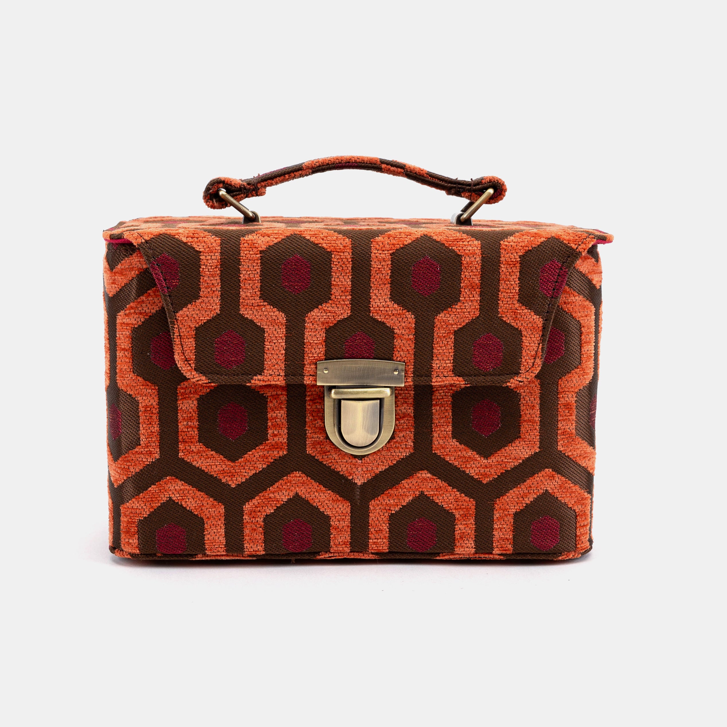 "The Shining" Overlook Hotel Clara Medium Train Case of America front