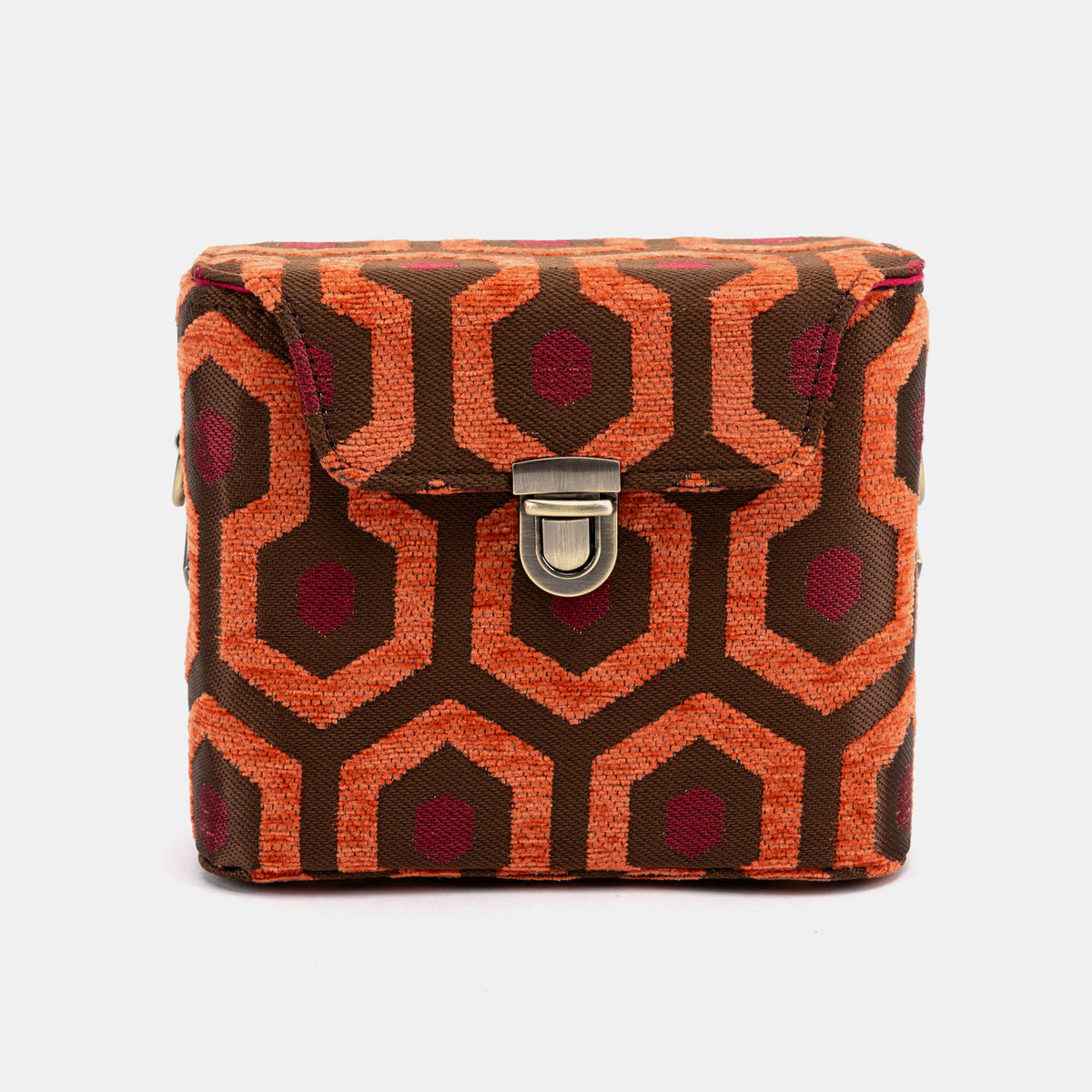 "The Shining" Overlook Hotel Emma Small Train Case of America front