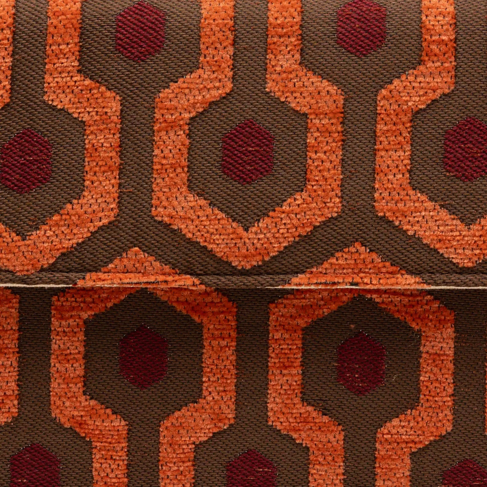"The Shining" Overlook Hotel Flap Crossbody Bag Carpetbag of America pattern